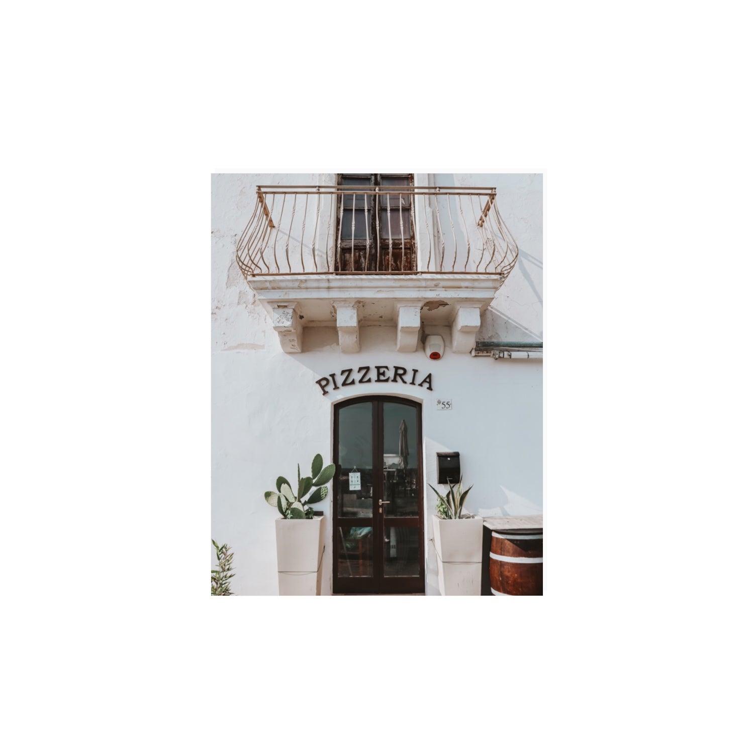 Pizzeria Puglia Italian wall art 11 x 14 in unframed fine art print