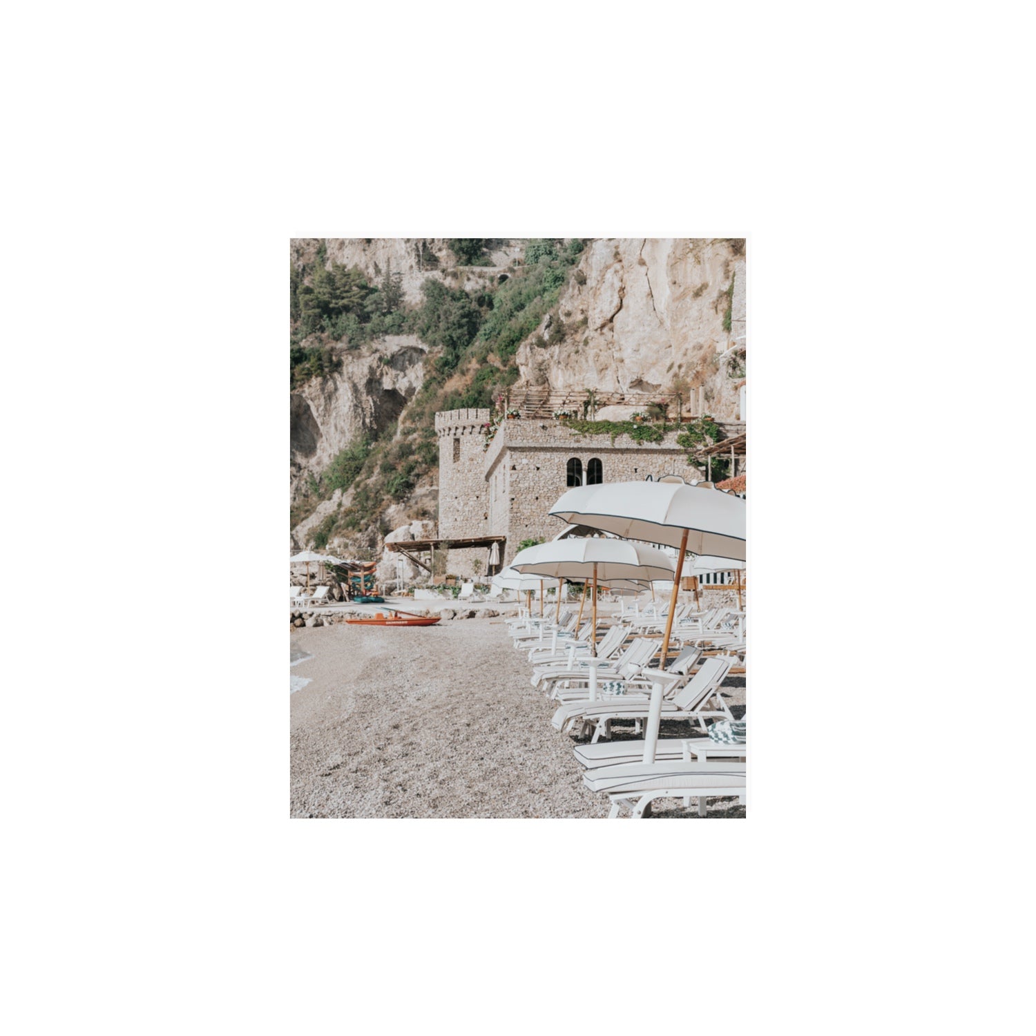 La Villeggiatura fine art print, Amalfi, Italy, luxury escapes artwork, 11 x 14 in, Unframed, Fine Art Print
