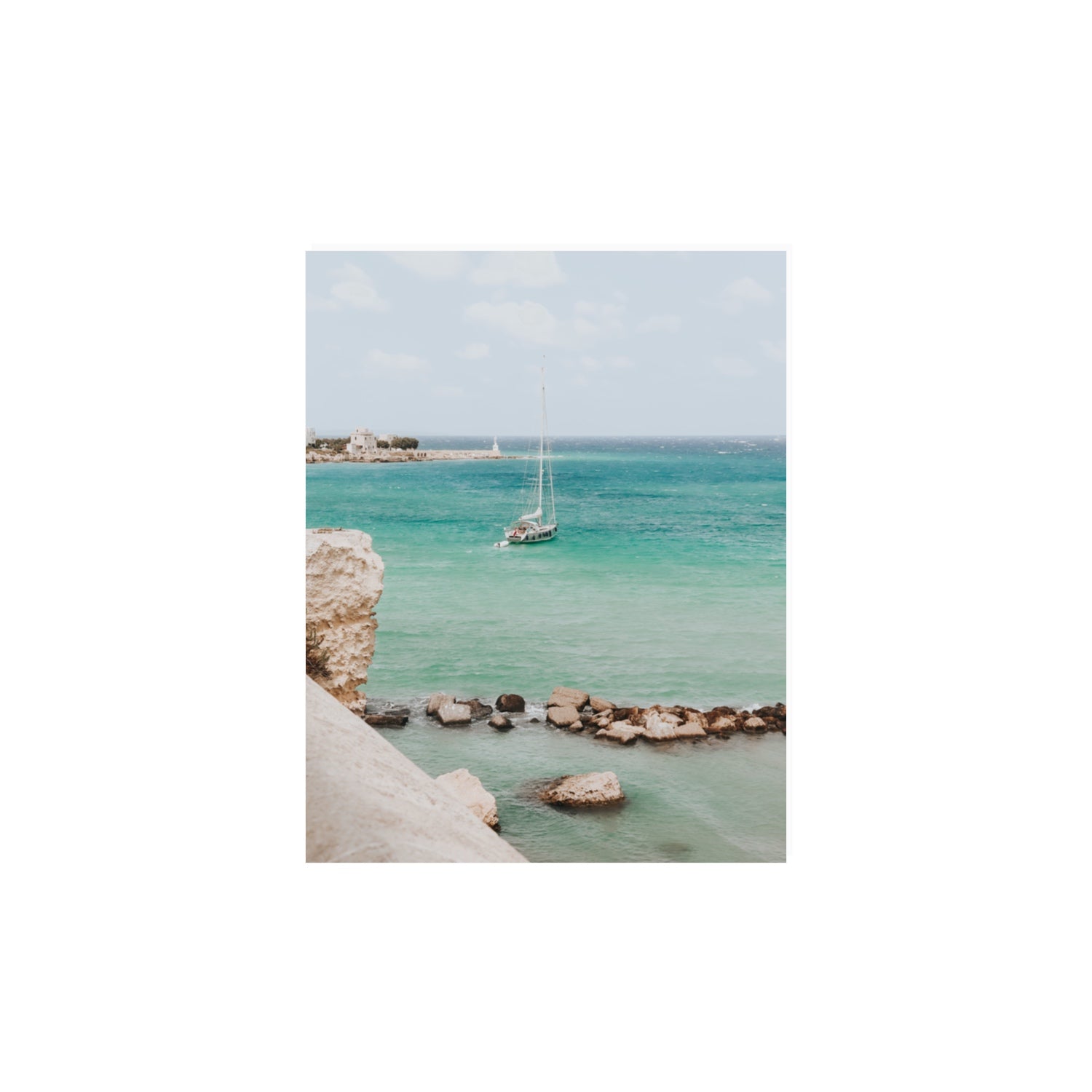 Seafarer's Dream Puglia Seafarer’s Dream coastal wall art 11 x 14 in unframed fine art print