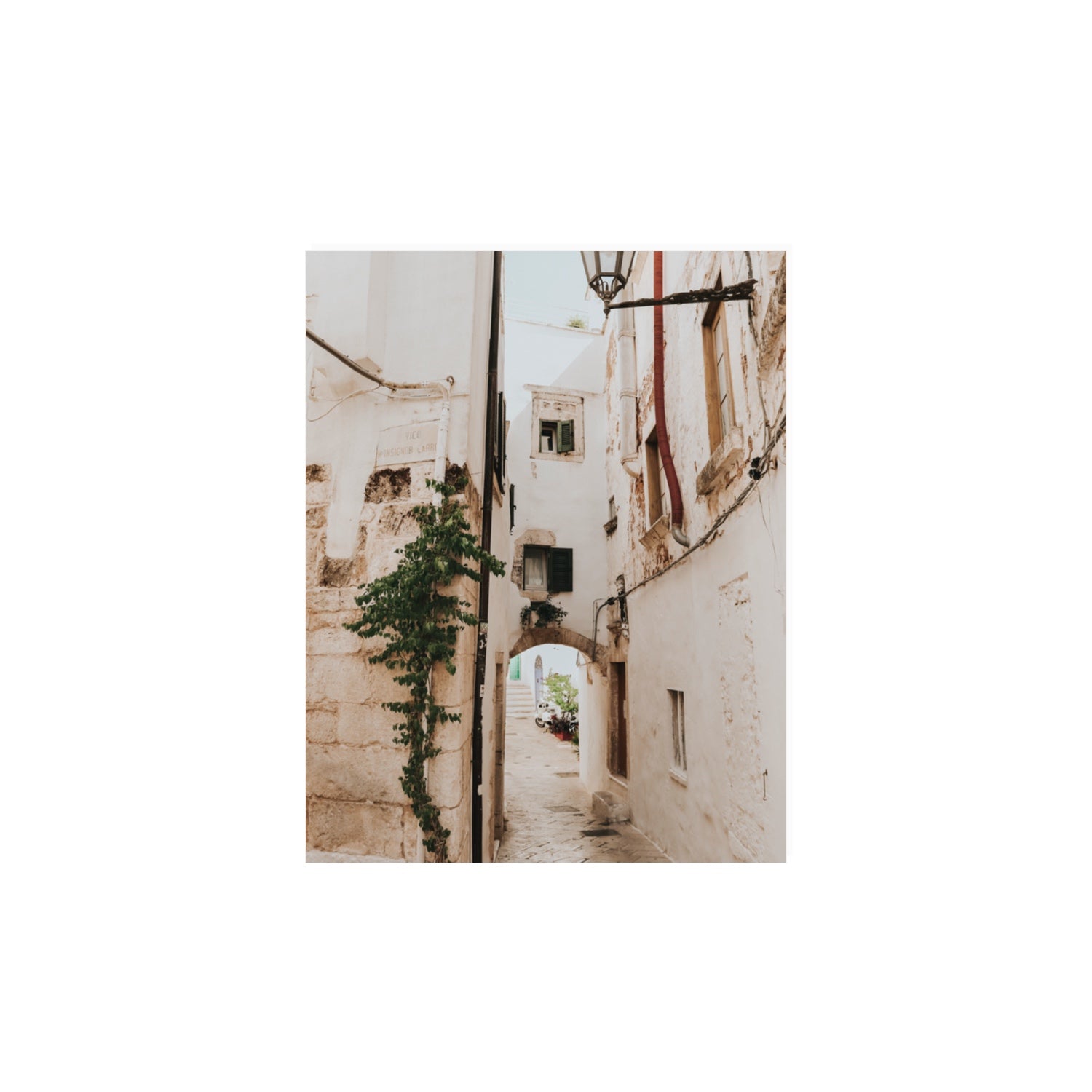 Labyrinth Lanes fine art print, Puglia, Italy, 11 x 14 in, Unframed, Fine Art Print