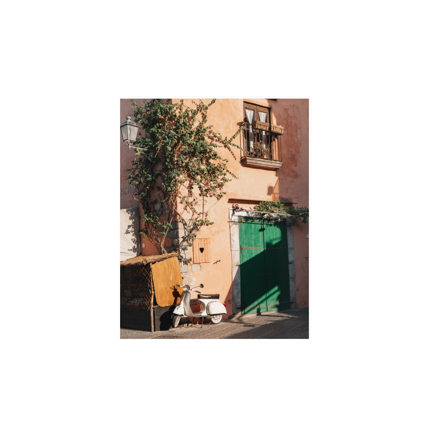 La Casa Ischia Italian Mediterranean decor wall art 11 x 14 in unframed fine art print