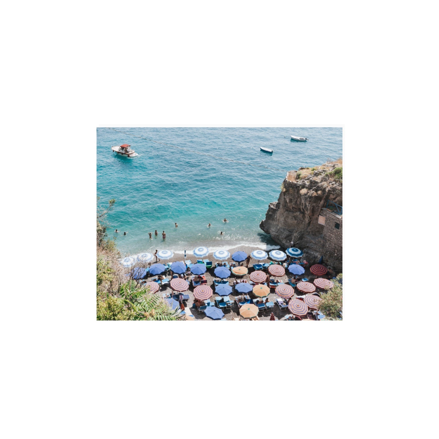 The Cove fine art print, Positano, Italy, 11 x 14 in, Unframed, Fine Art Print