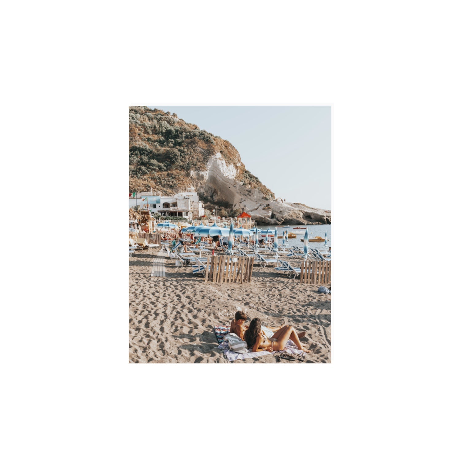 Beach Buddies fine art print, Ischia, Italy, 11 x 14 in, Unframed, Fine Art Print
