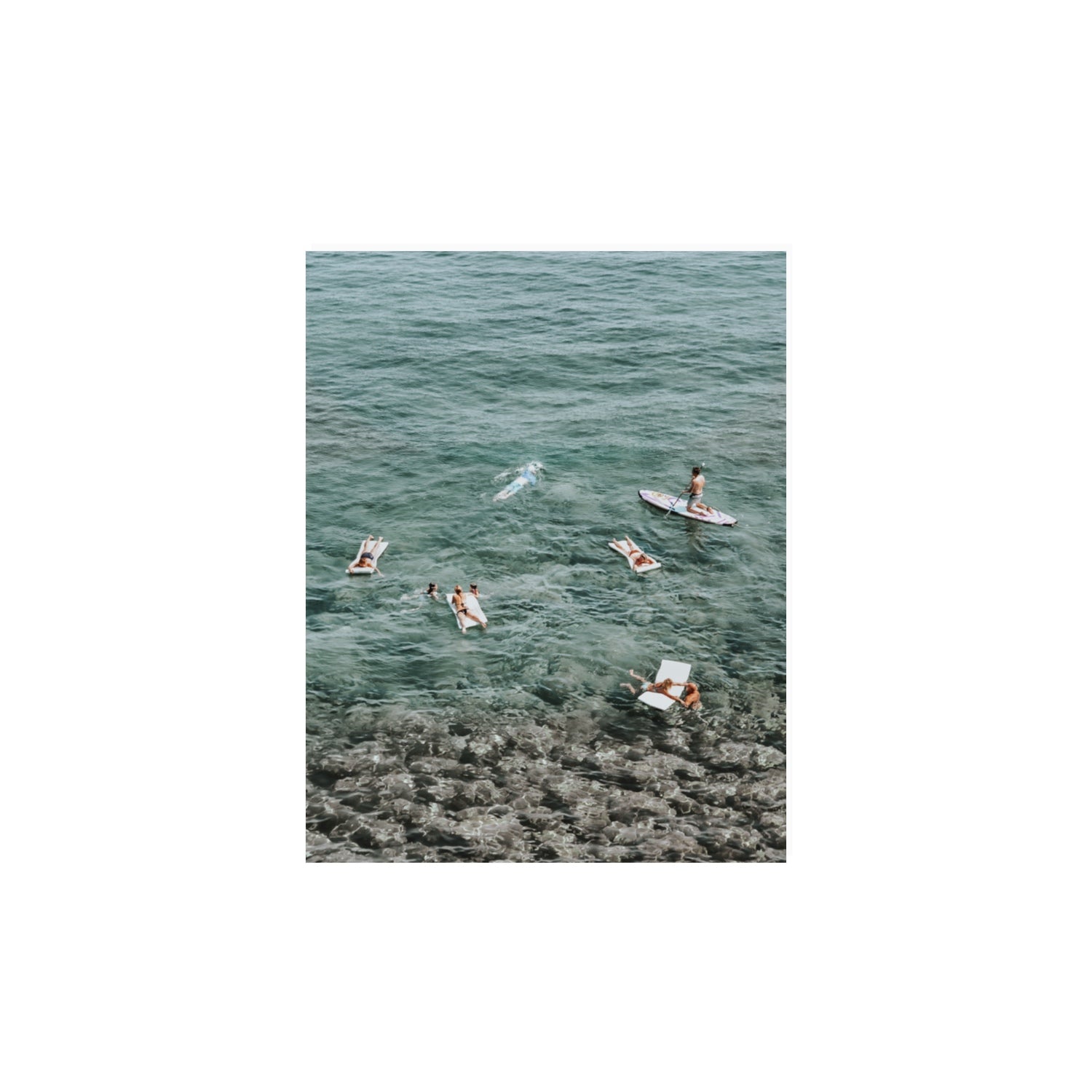 The Big Chill Tuscany coastal Italian wall art 11 x 14 in unframed fine art print