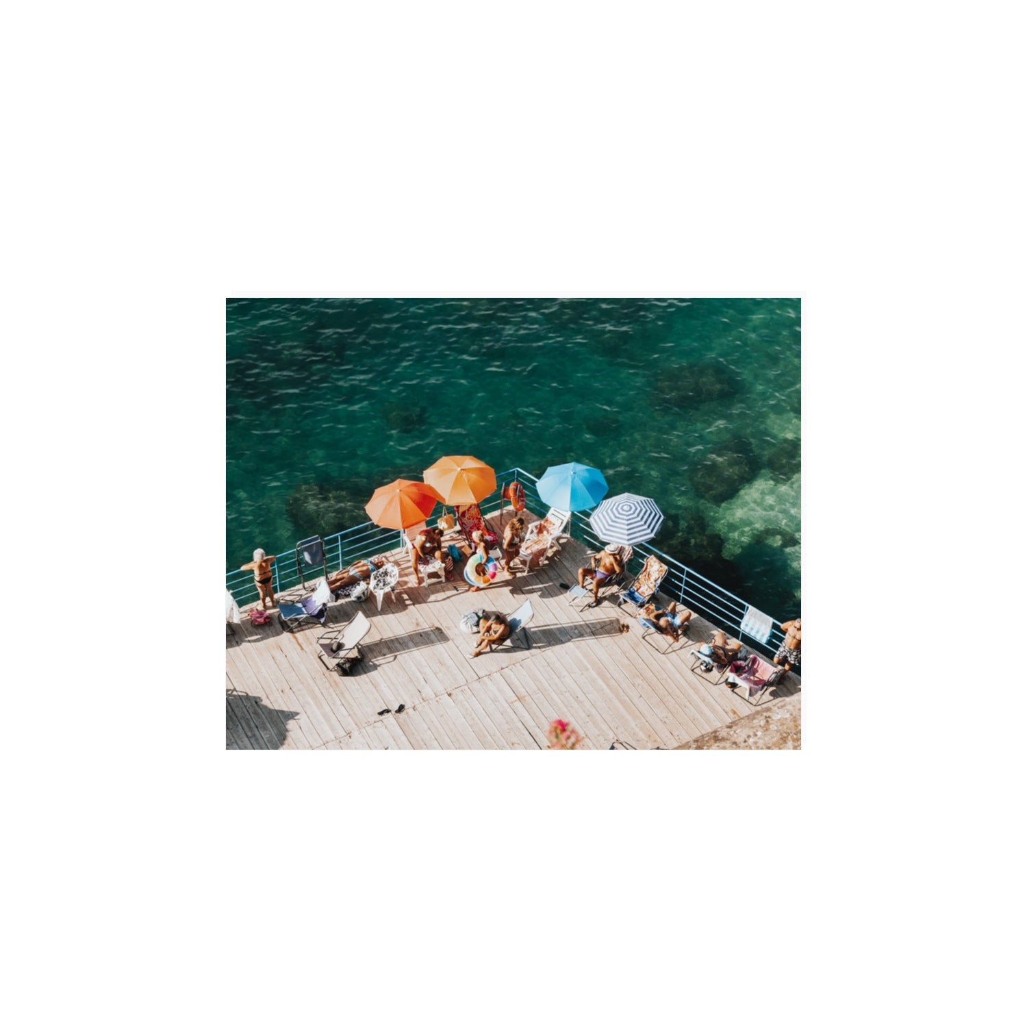 Il Dolce Far Niente Sorrento coastal wall art 11 x 14 in unframed fine art print