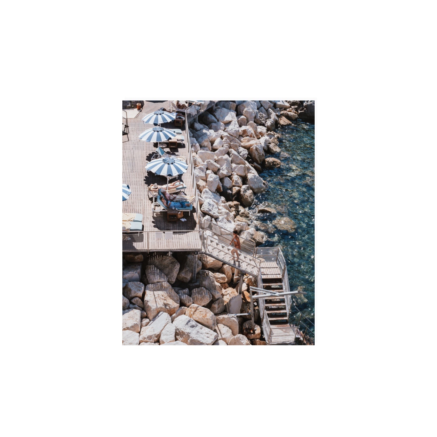 Life On The Shore fine art print, Ischia, Italy, 11 x 14 in, Unframed, Fine Art Print
