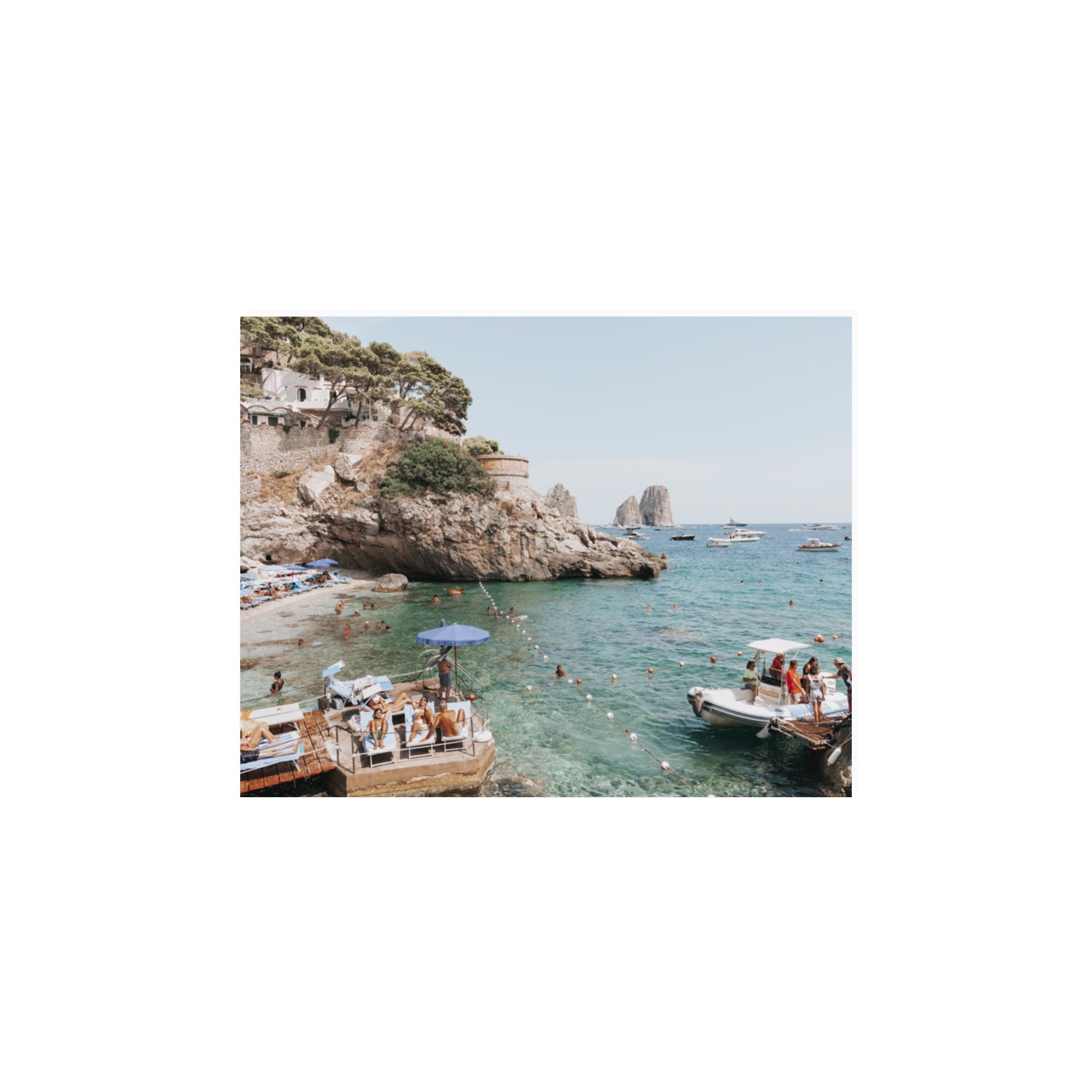 Torre Saracena fine art print, Capri, Italy, 11 x 14 in, Unframed, Fine Art Print