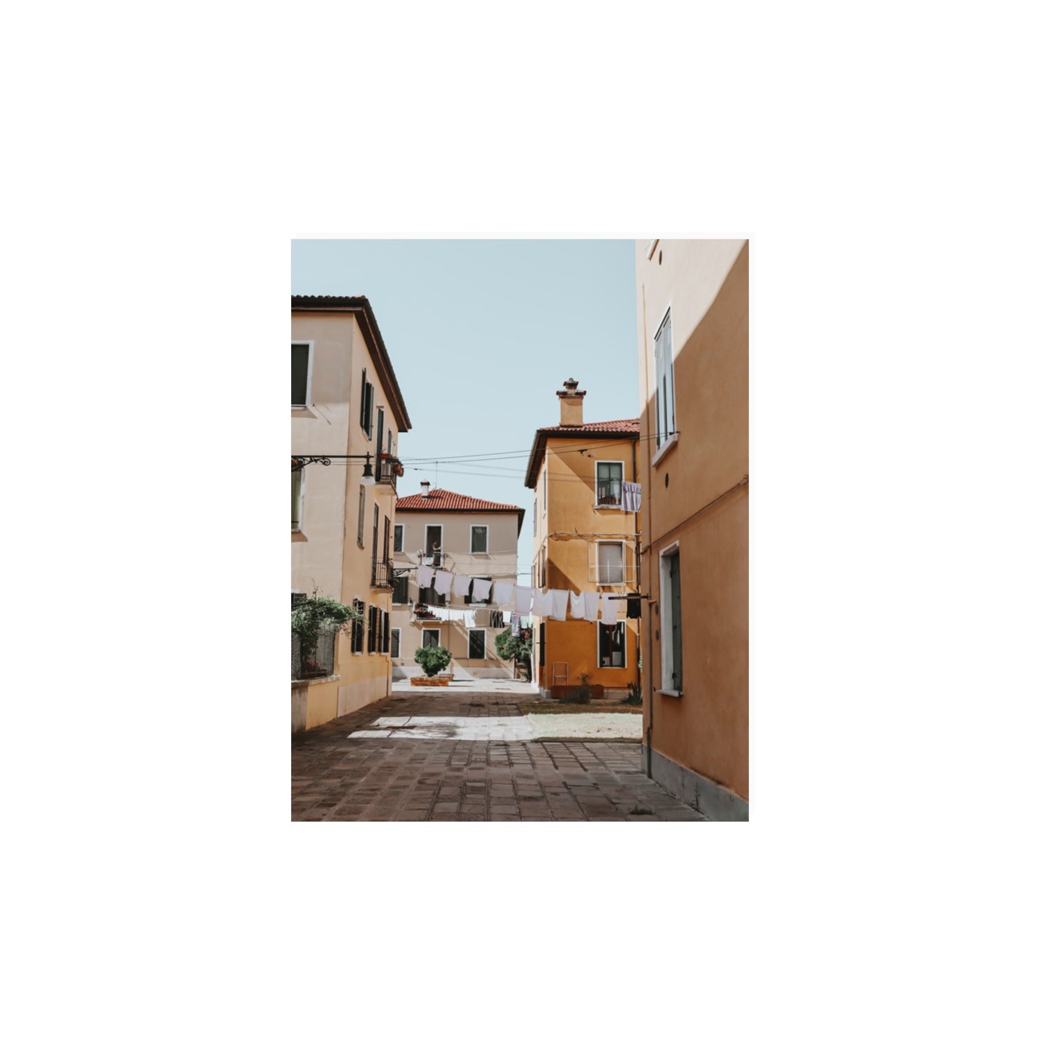 Terraferma Venice Italian wall art 11 x 14 in unframed fine art print