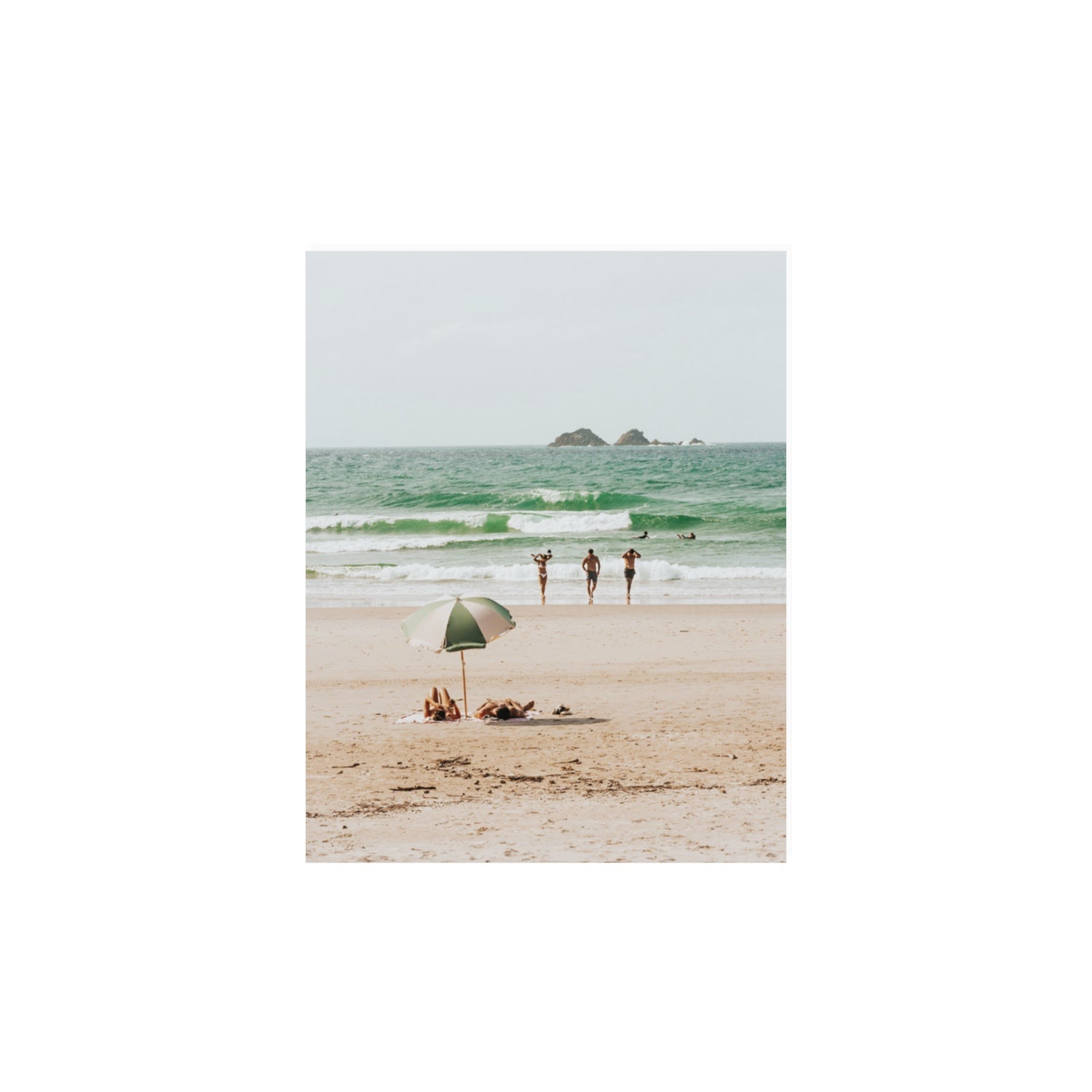 Escape The Ordinary Byron Bay coastal decor wall art 11 x 14 in unframed fine art print