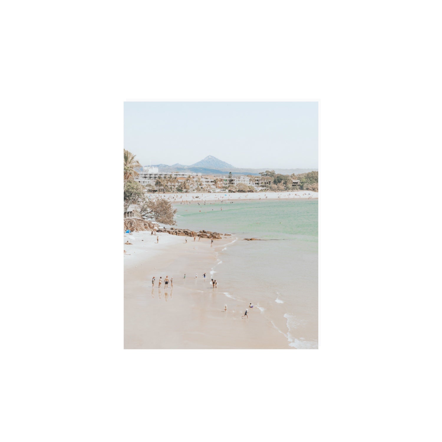 Little Cove Shallows fine art print, Noosa, Australia, coastal scenes artwork, 11 x 14 in, Unframed, Fine Art Print