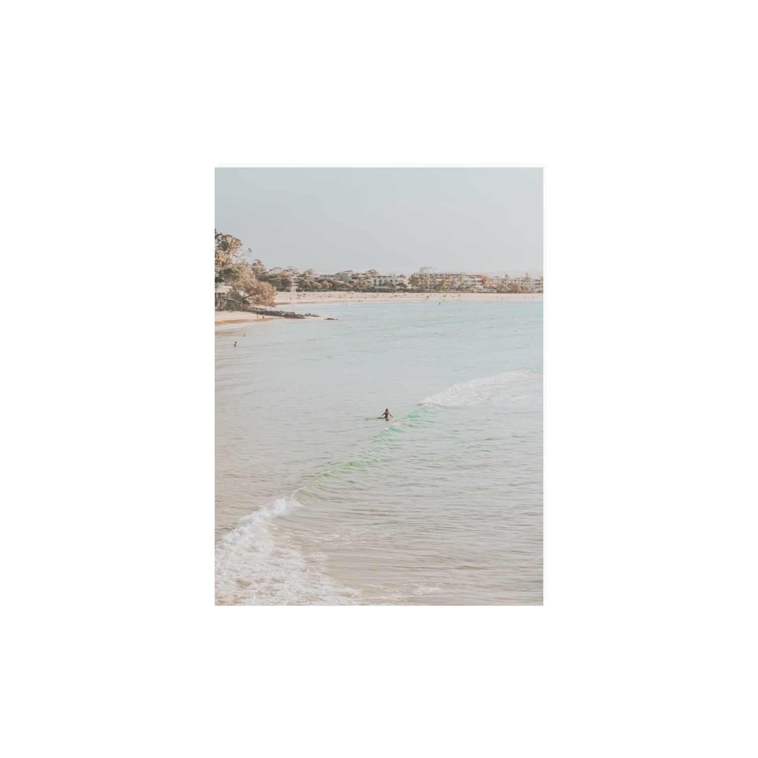 Salt Reverie fine art print, Noosa, Australia, coastal scenes artwork, 12 x 16 in, Unframed, Fine Art Print