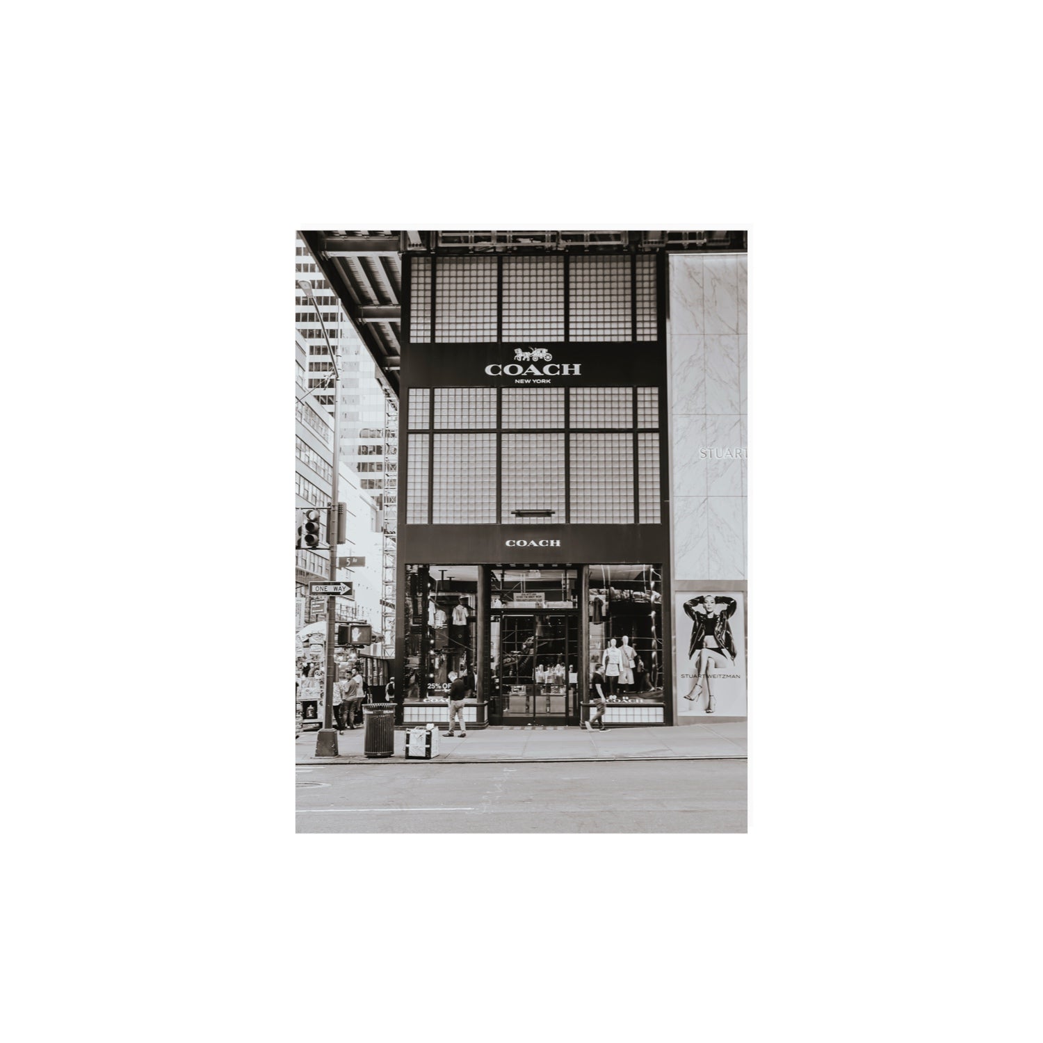 Coach Uptown fine art print, New York, United States, 12 x 16 in, Unframed, Fine Art Print