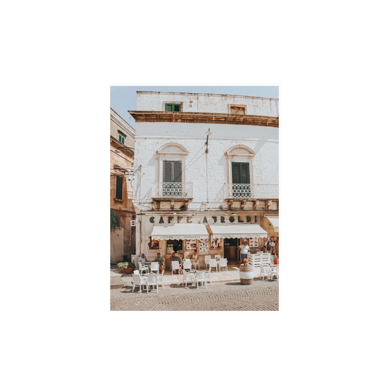 L'Ora di Pranzo Puglia L’Ora di Pranzo Italian art print 12 x 16 in unframed fine art print