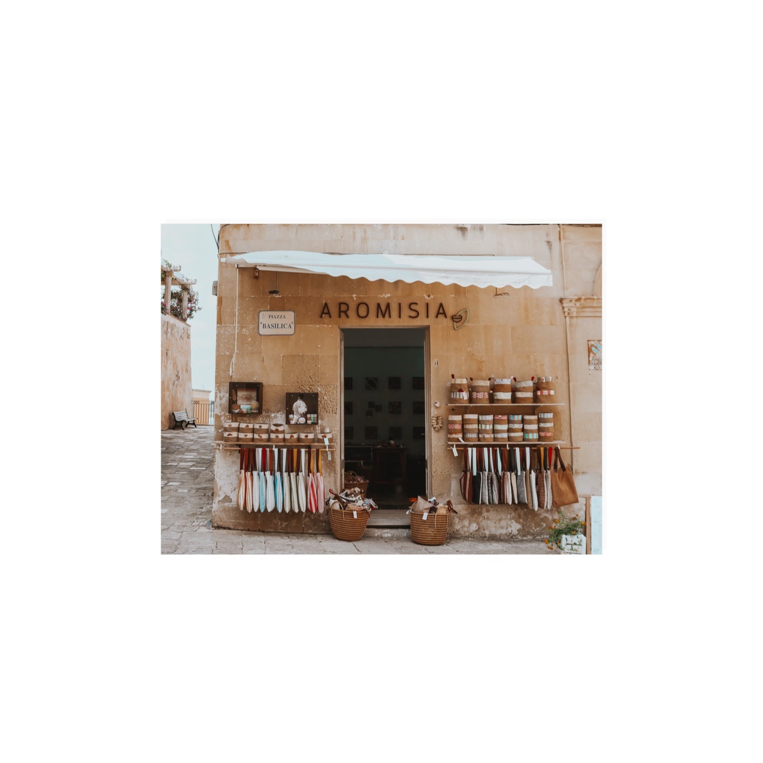 Aromisia Puglia Otranto Italian wall art 12 x 16 in unframed fine art print