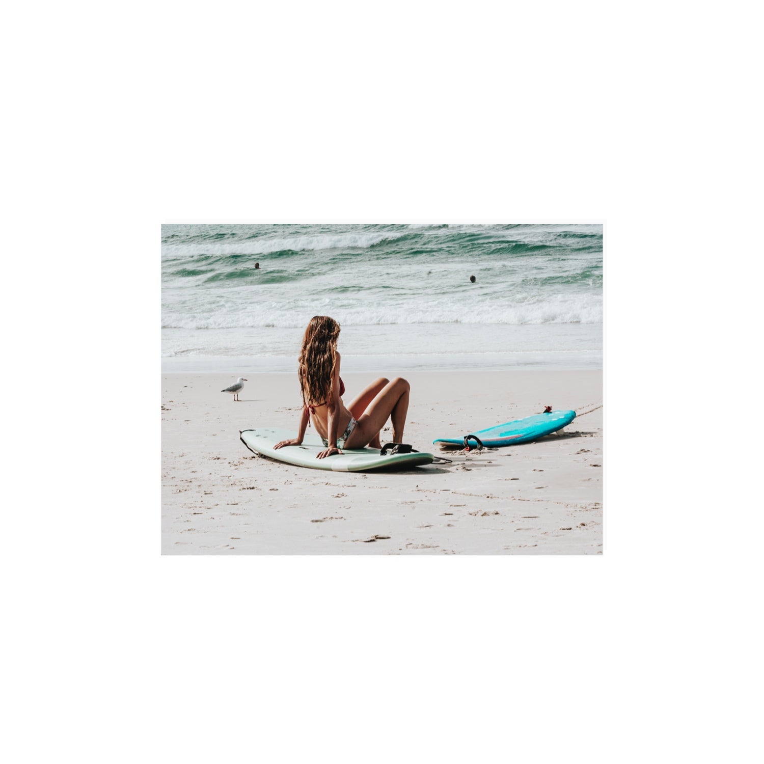 Ciao Bella Byron Bay Surf coastal wall art 12 x 16 in unframed fine art print