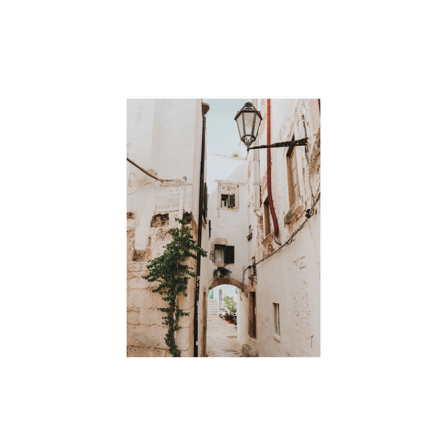 Labyrinth Lanes fine art print, Puglia, Italy, 12 x 16 in, Unframed, Fine Art Print