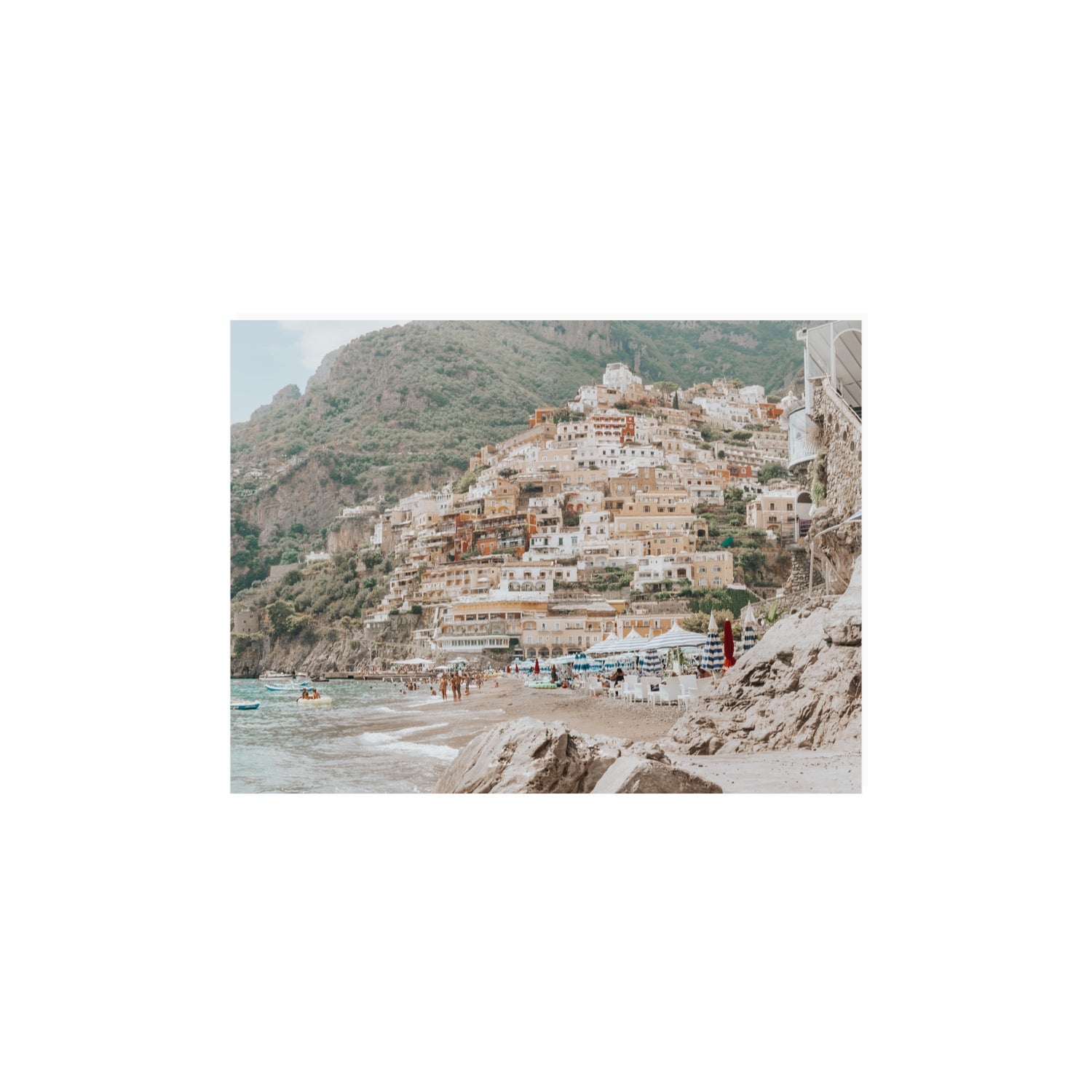 Sogno di Positano Positano Amalfi Coast Italian wall art 12 x 16 in unframed fine art print