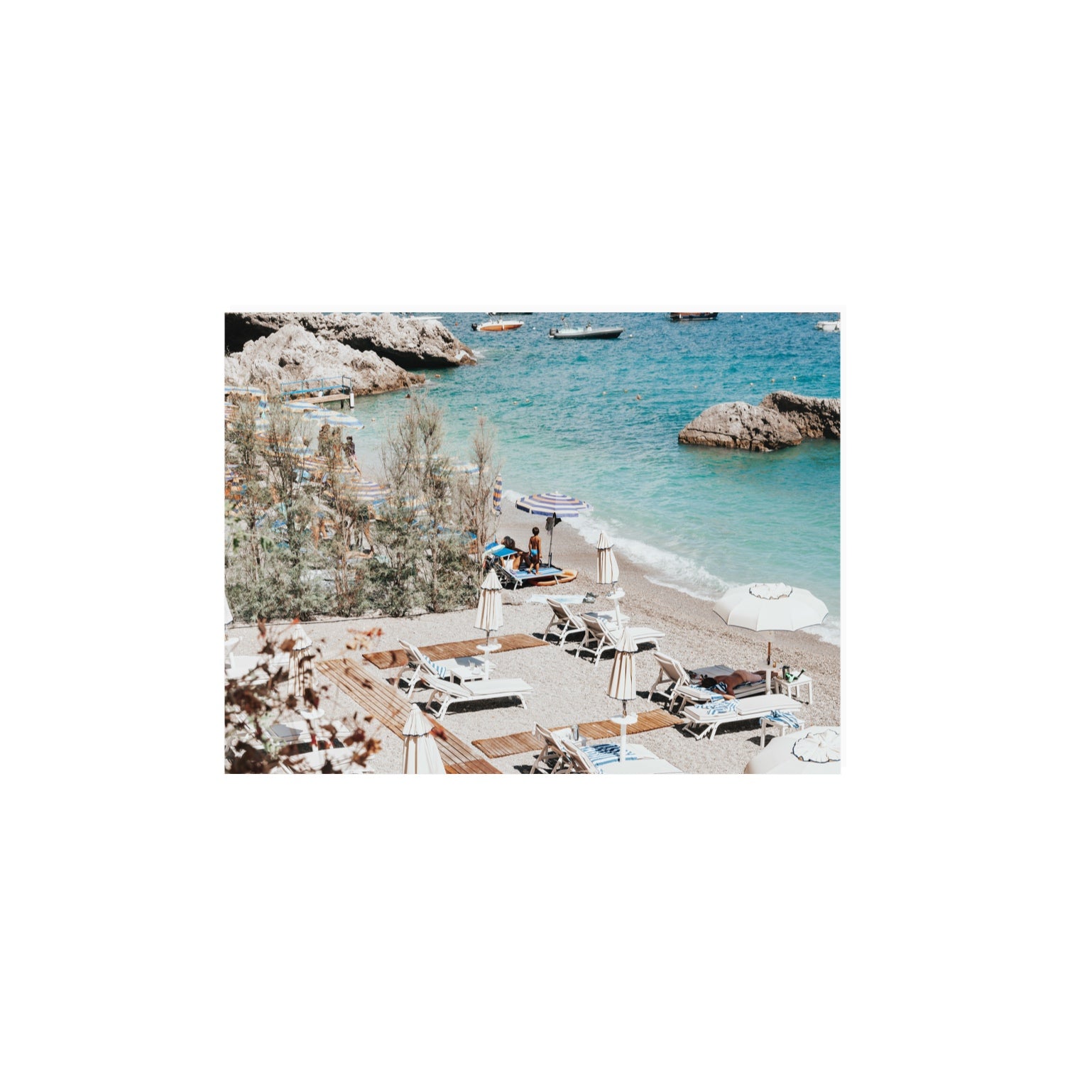 Life Could Be A Dream Amalfi wall art 12 x 16 in unframed fine art print
