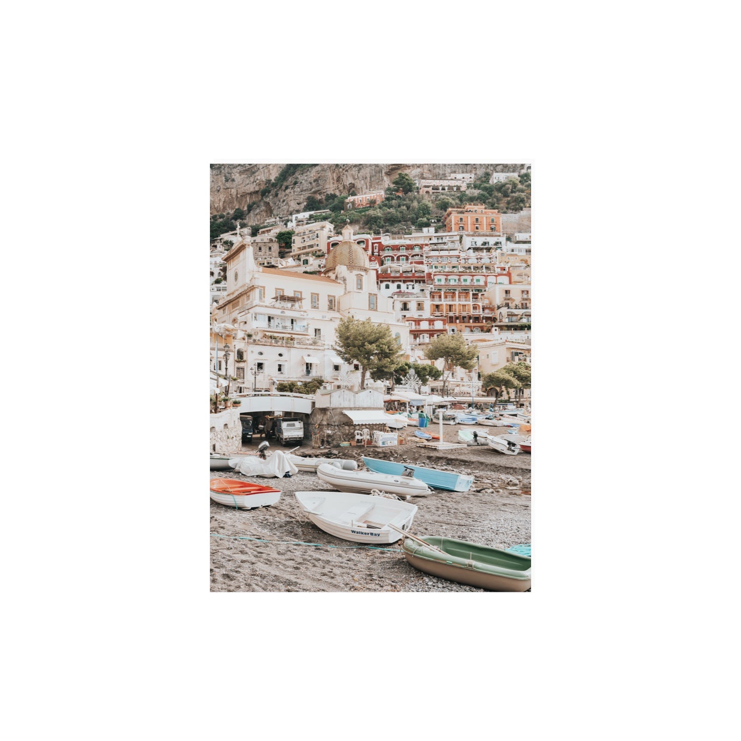 A Memory To Treasure fine art print, Positano, Italy, 12 x 16 in, Unframed, Fine Art Print