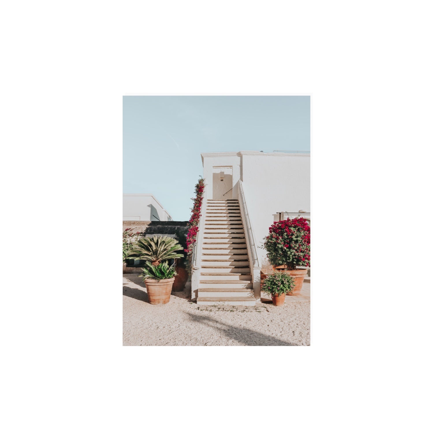 Tranquil Ascent Puglia Italian wall art 12 x 16 in unframed fine art print