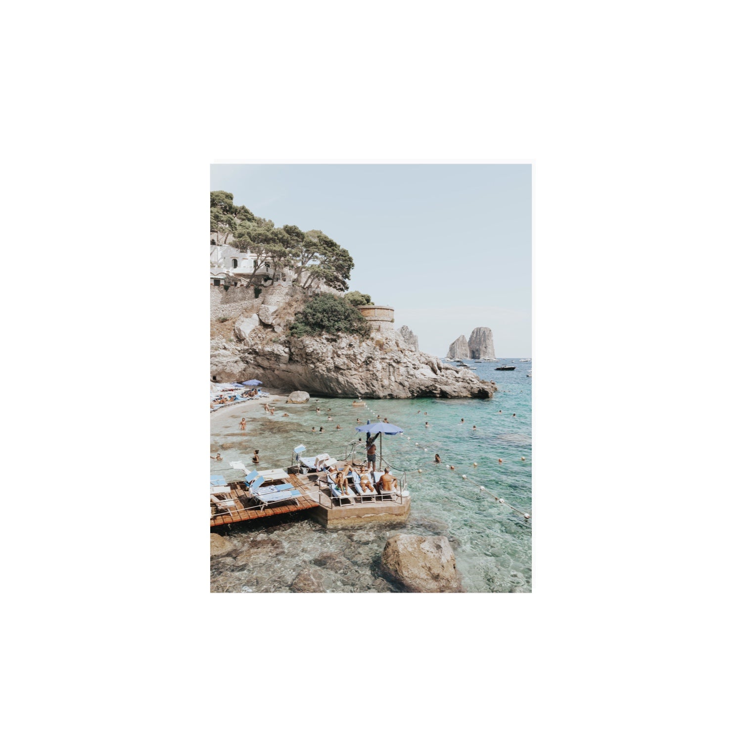 The Sweet Life fine art print, Capri, Italy, 12 x 16 in, Unframed, Fine Art Print