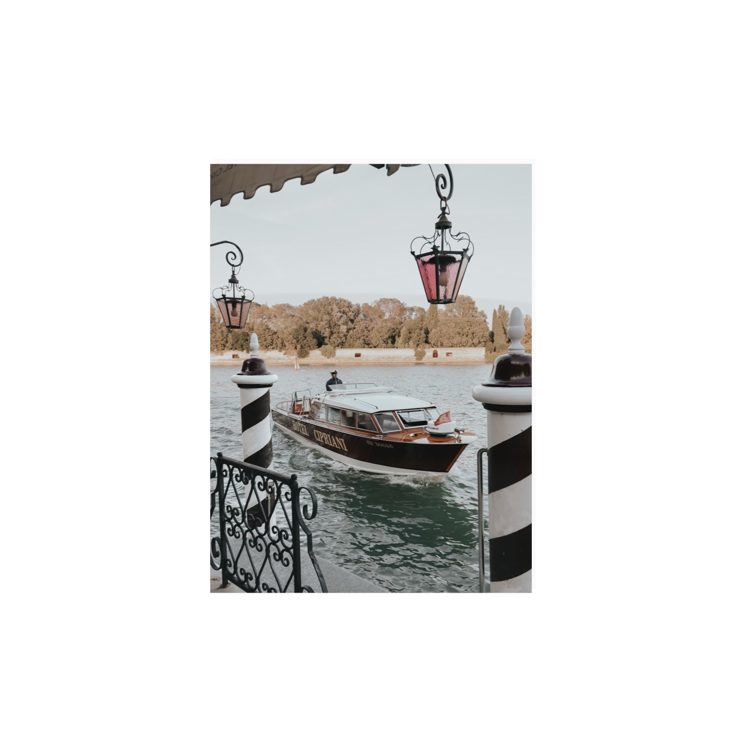 Taxi Shuttle Venice wall art 12 x 16 in unframed fine art print