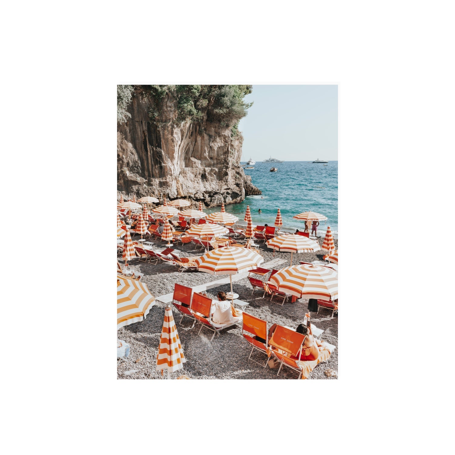 Tangerine Dream fine art print, Positano, Italy, 18 x 24 in, Unframed, Fine Art Print