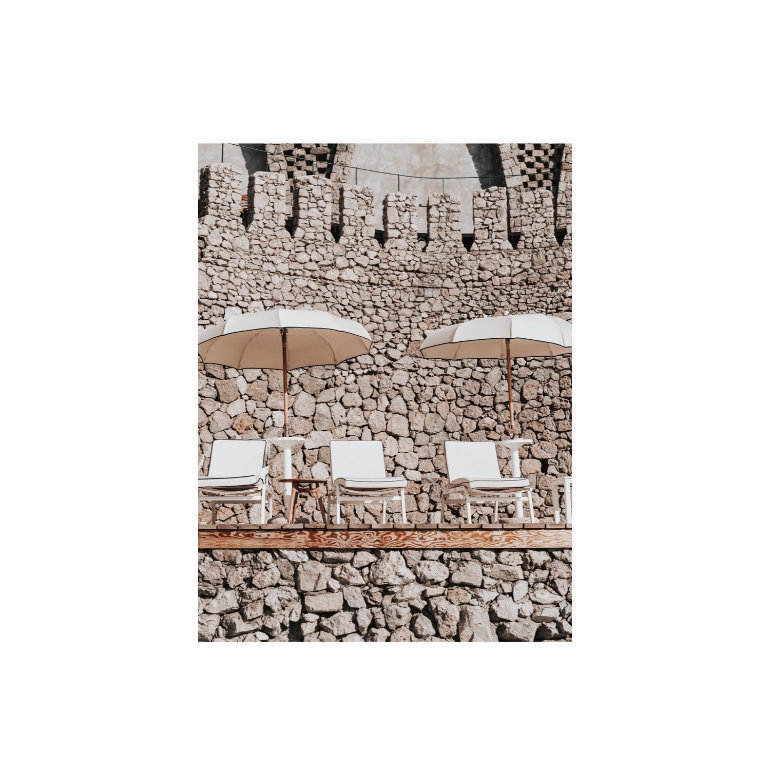 Pietra Amalfitana fine art print, Amalfi, Italy, luxury escapes artwork, 18 x 24 in, Unframed, Fine Art Print