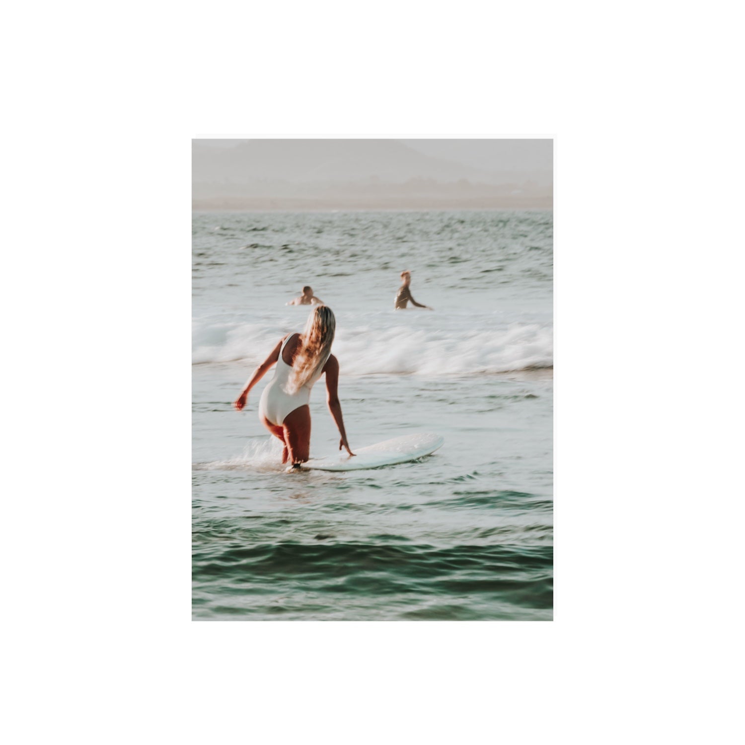 Blondie Byron Bay Surf coastal decor wall art 18 x 24 in unframed fine art print