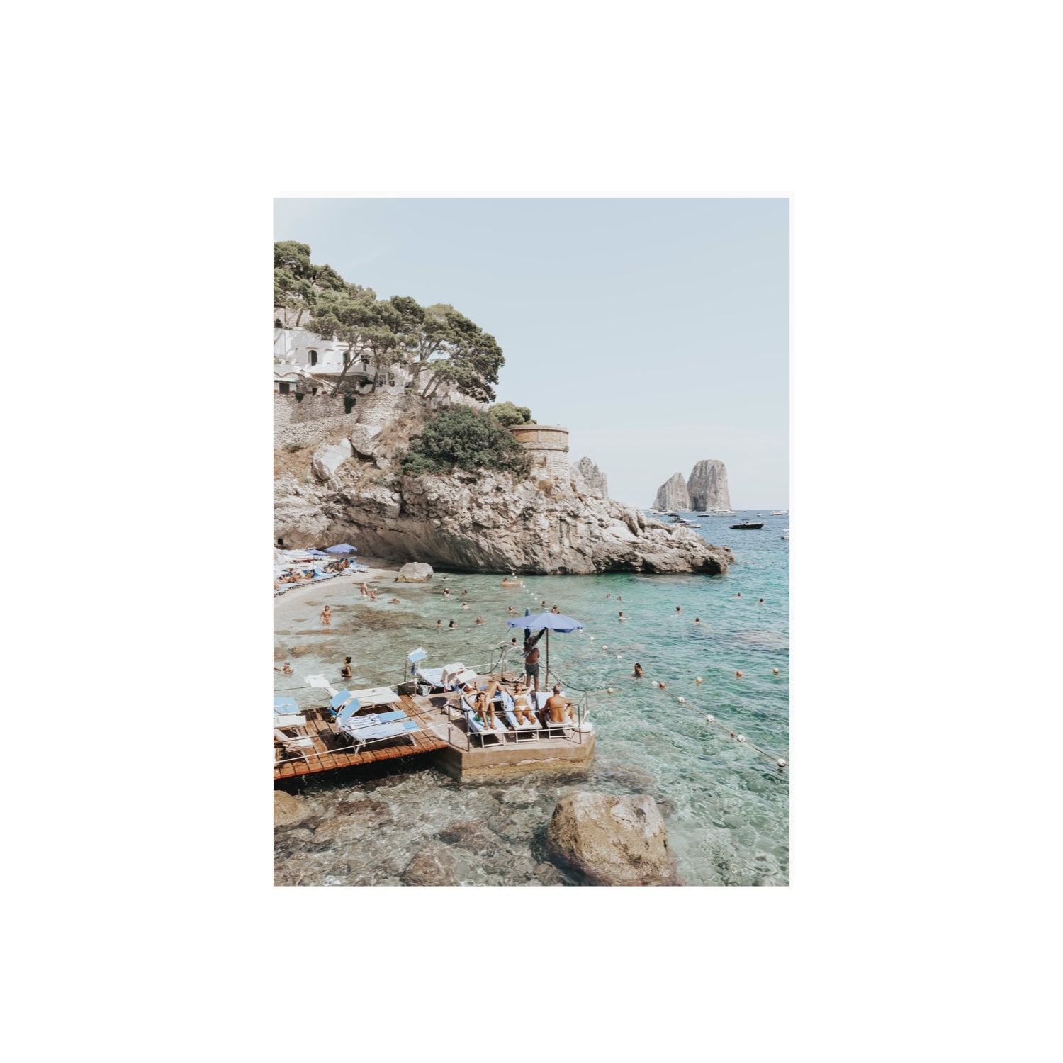 The Sweet Life fine art print, Capri, Italy, 18 x 24 in, Unframed, Fine Art Print