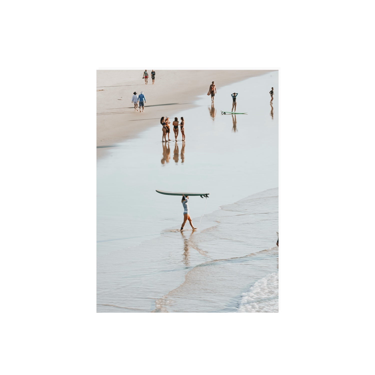 Bailey Byron Bay beach coastal decor wall art 18 x 24 in unframed fine art print