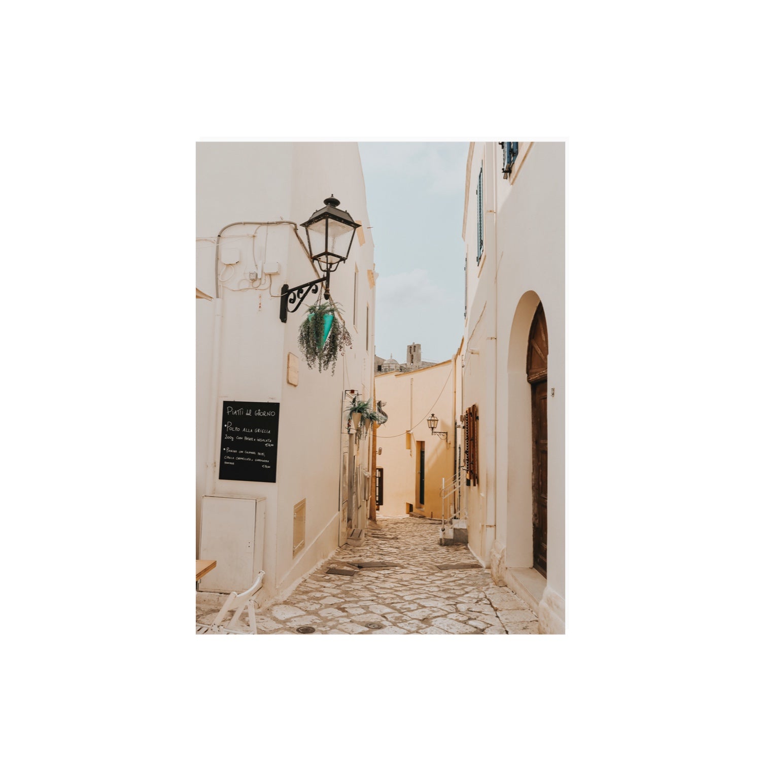 Twilight Passage Puglia Italian wall art 18 x 24 in unframed fine art print