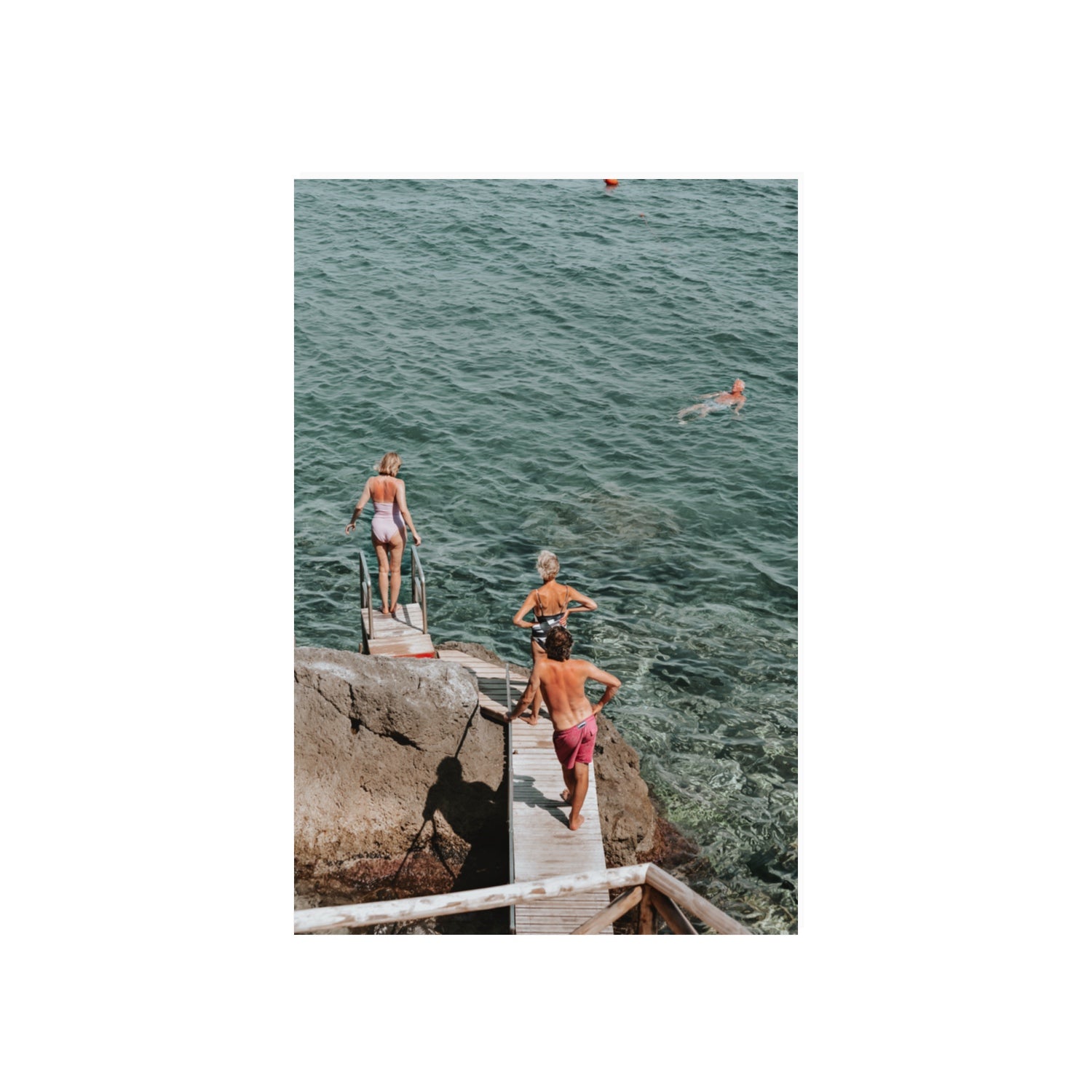 Freewheeling Spirit Tuscany coastal Italian wall art 20 x 30 in unframed fine art print