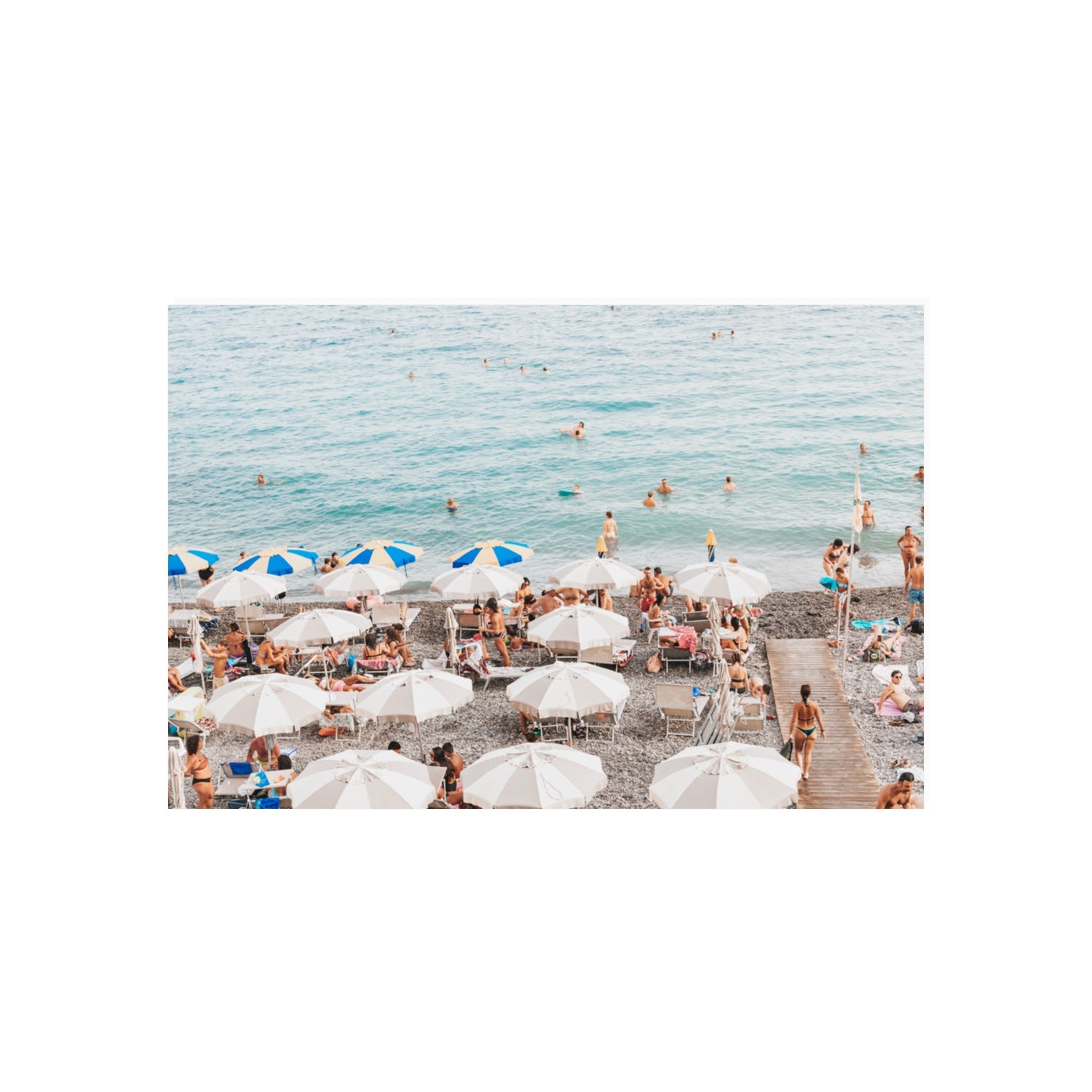 Dreamscape Amalfi Italian beach wall art 20 x 30 in unframed fine art print