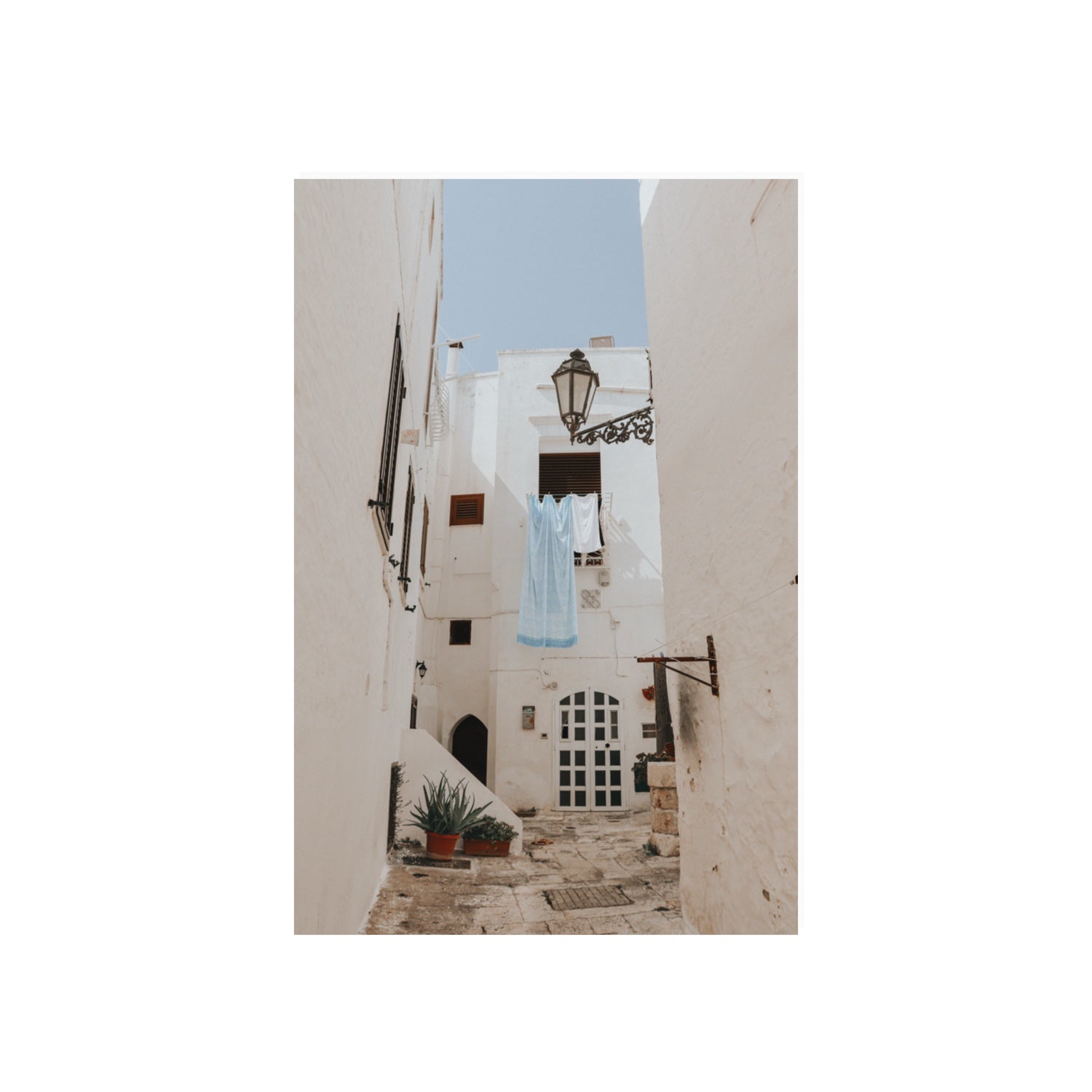 Laundry Day fine art print, Puglia, Italy, 20 x 30 in, Unframed, Fine Art Print