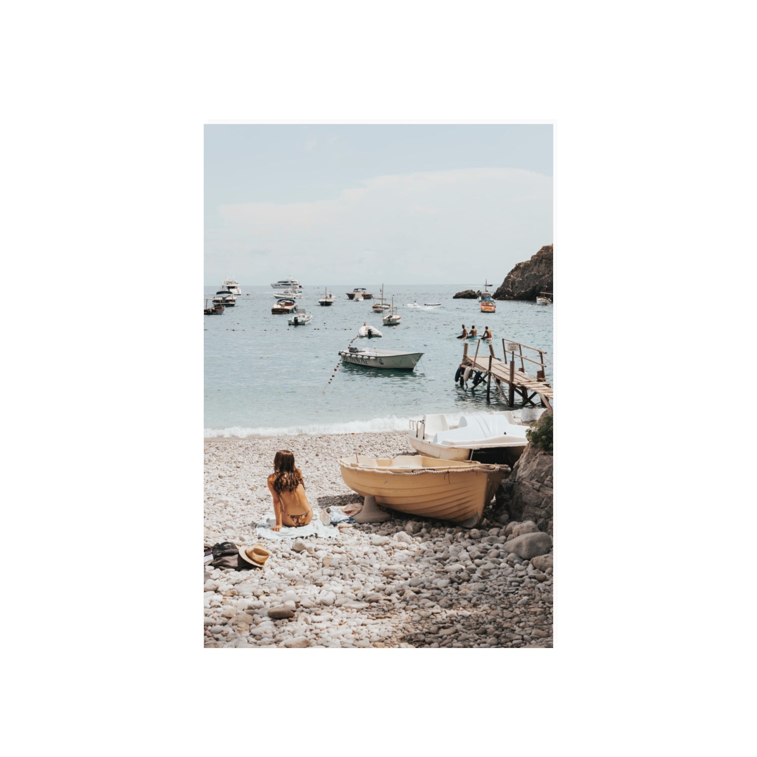 Solo Sojourn Nerano wall art 20 x 30 in unframed fine art print
