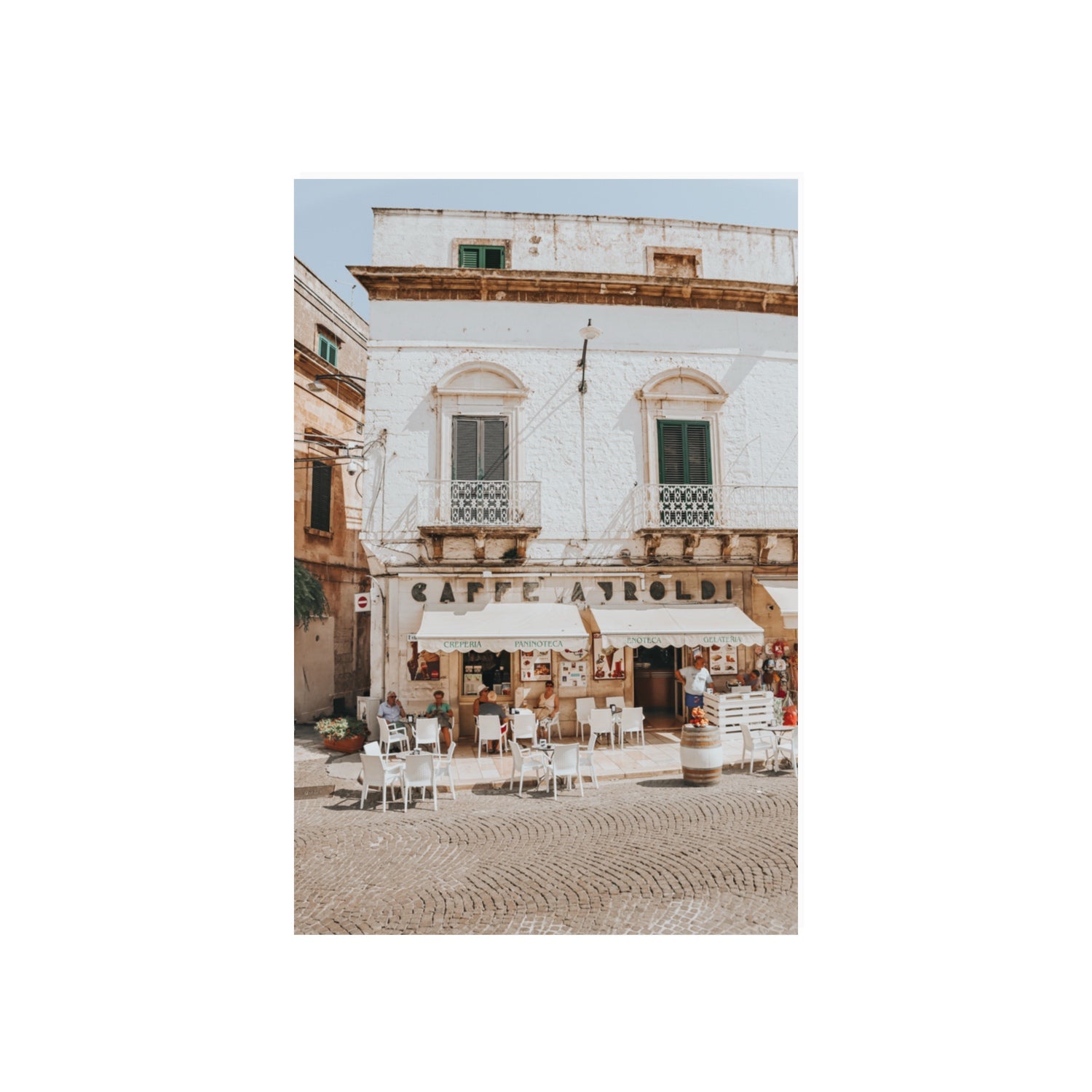 L'Ora di Pranzo Puglia L’Ora di Pranzo Italian art print 20 x 30 in unframed fine art print