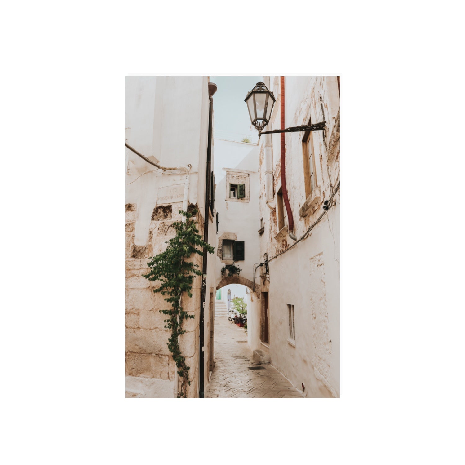 Labyrinth Lanes fine art print, Puglia, Italy, 20 x 30 in, Unframed, Fine Art Print