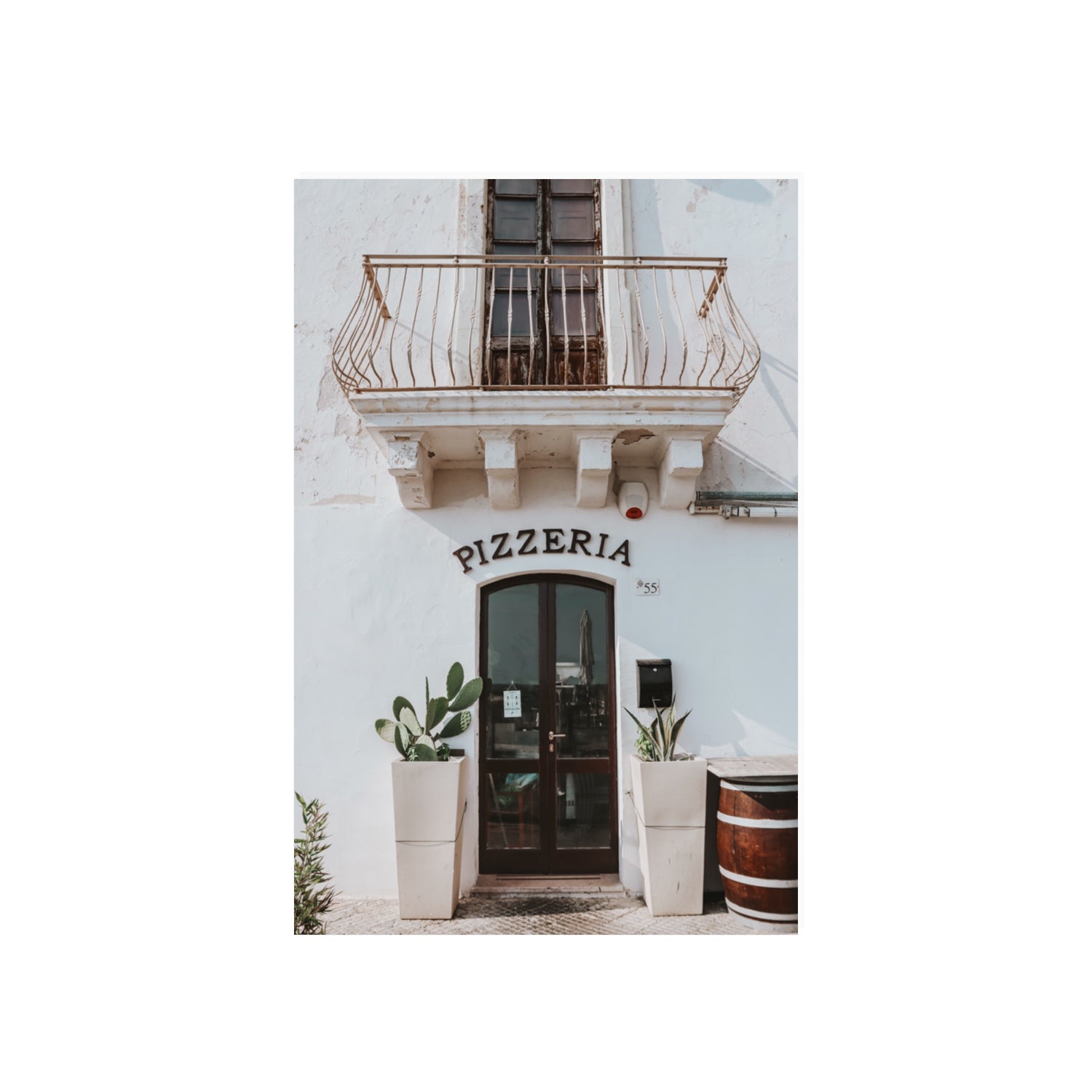Pizzeria Puglia Italian wall art 20 x 30 in unframed fine art print
