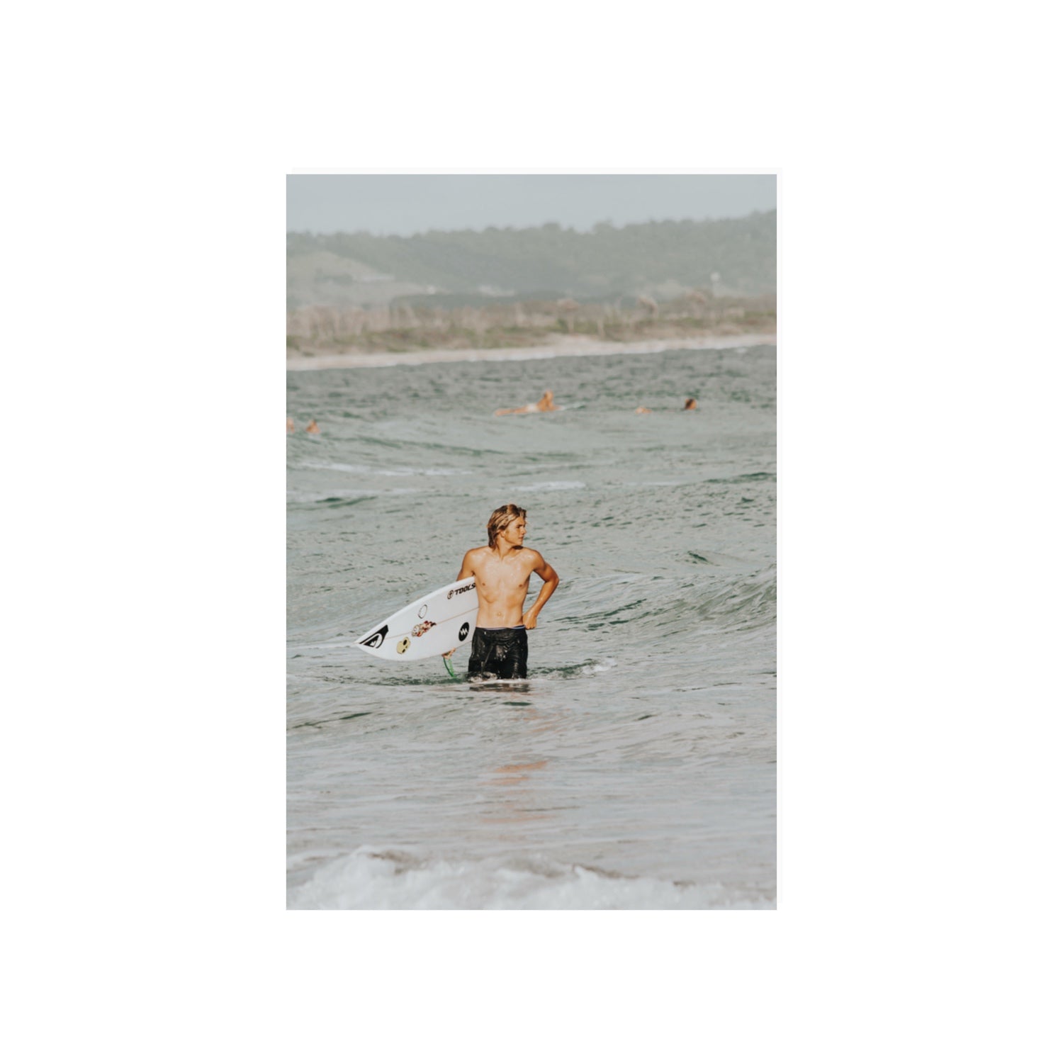 Chasing Mavericks Byron Bay Surf coastal wall art 20 x 30 in unframed fine art print