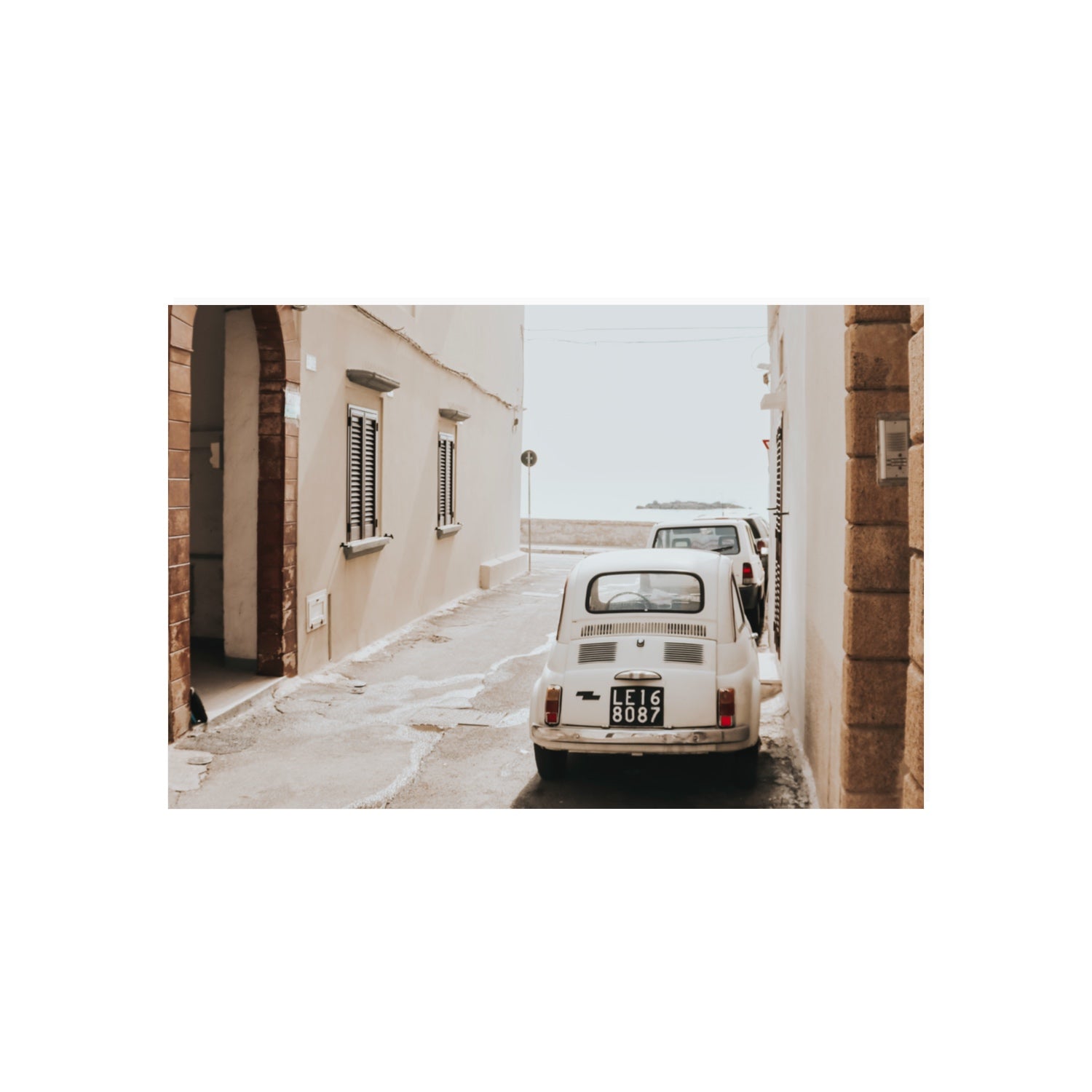 Bambini Lane Puglia Italian wall art 20 x 30 in unframed fine art print