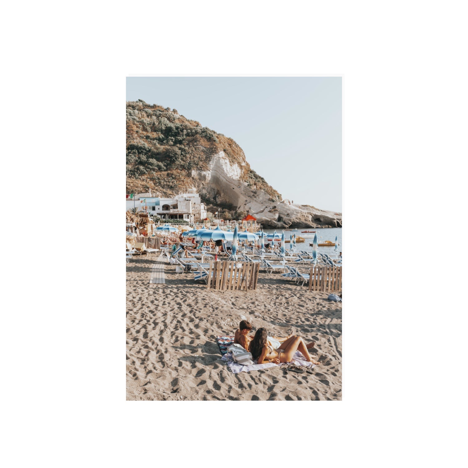 Beach Buddies fine art print, Ischia, Italy, 20 x 30 in, Unframed, Fine Art Print