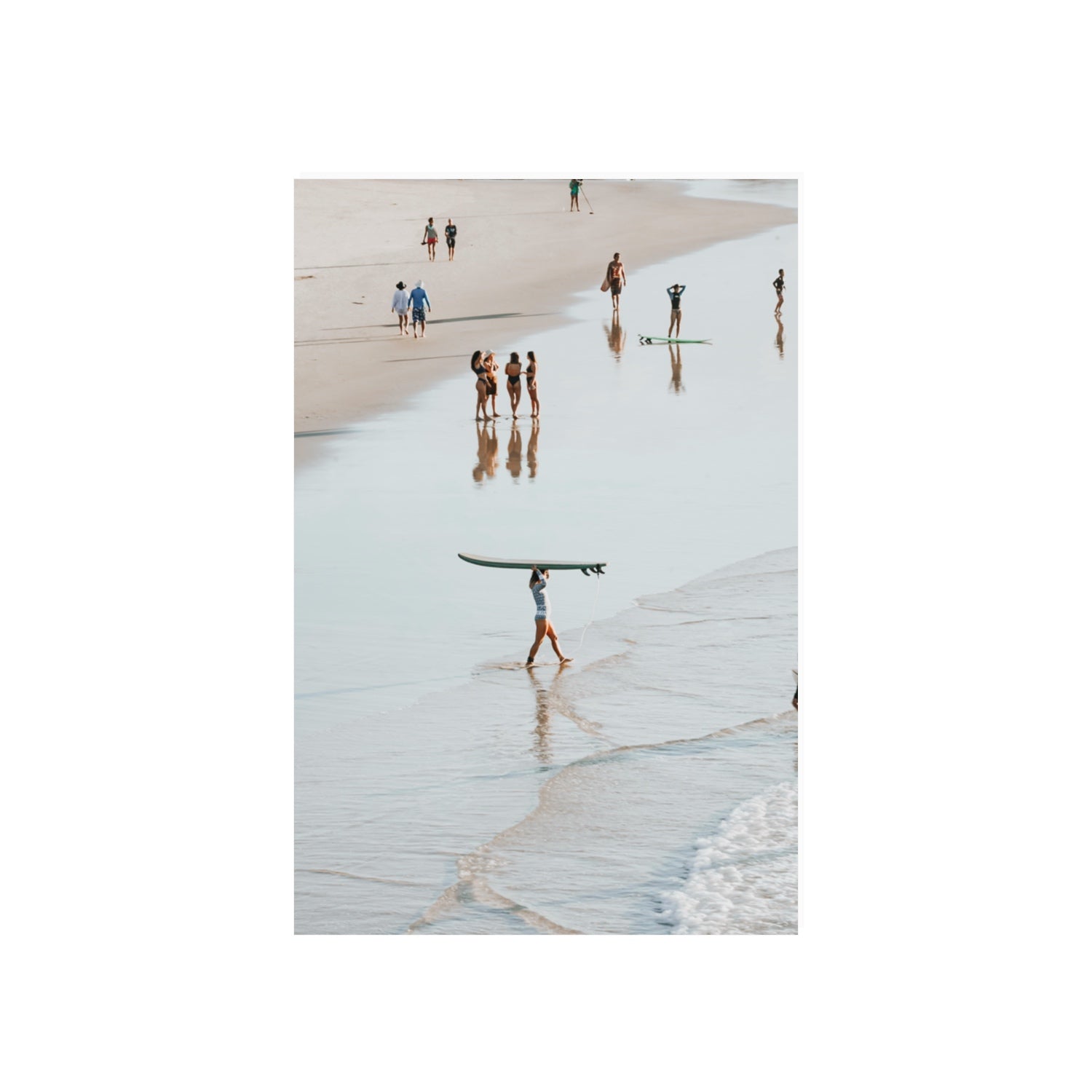 Bailey Byron Bay beach coastal decor wall art 20 x 30 in unframed fine art print