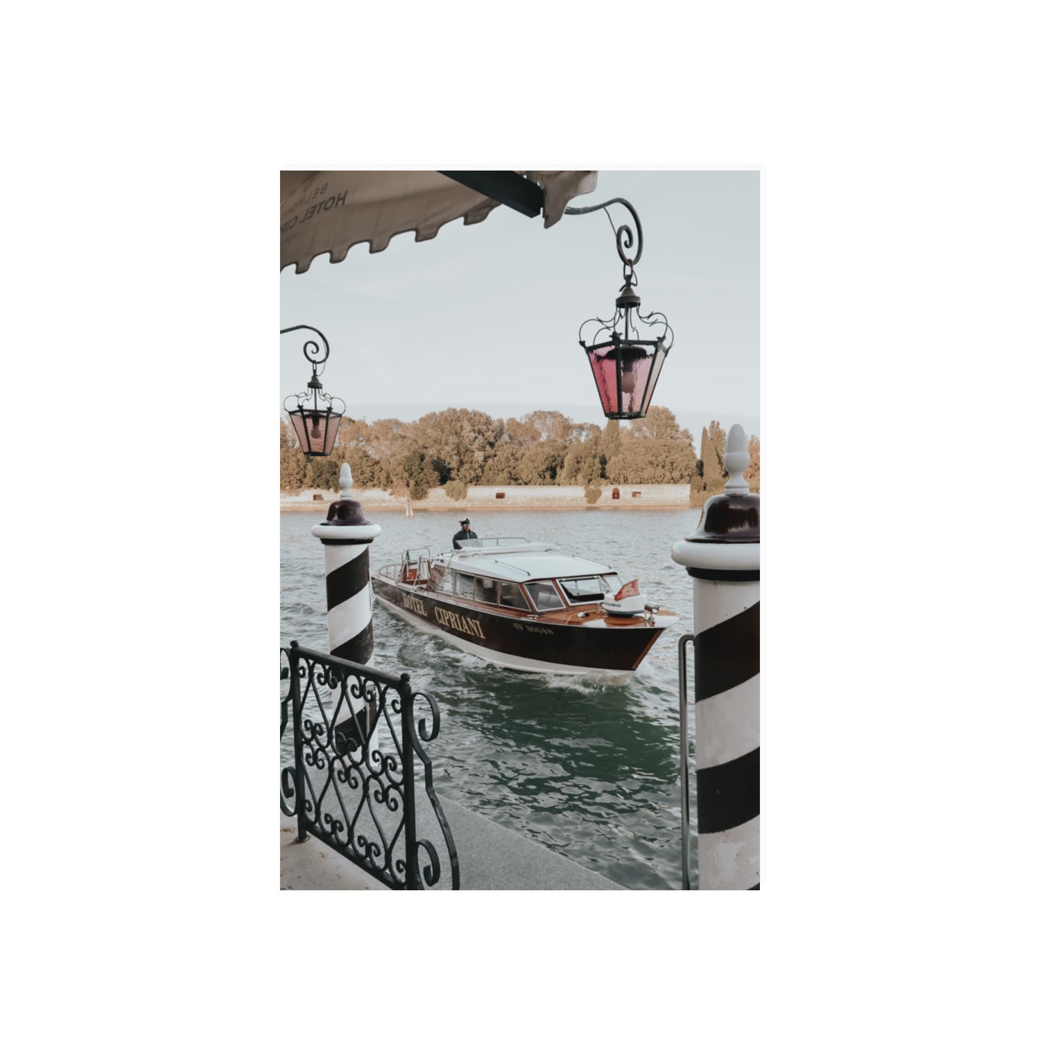 Taxi Shuttle Venice wall art 20 x 30 in unframed fine art print