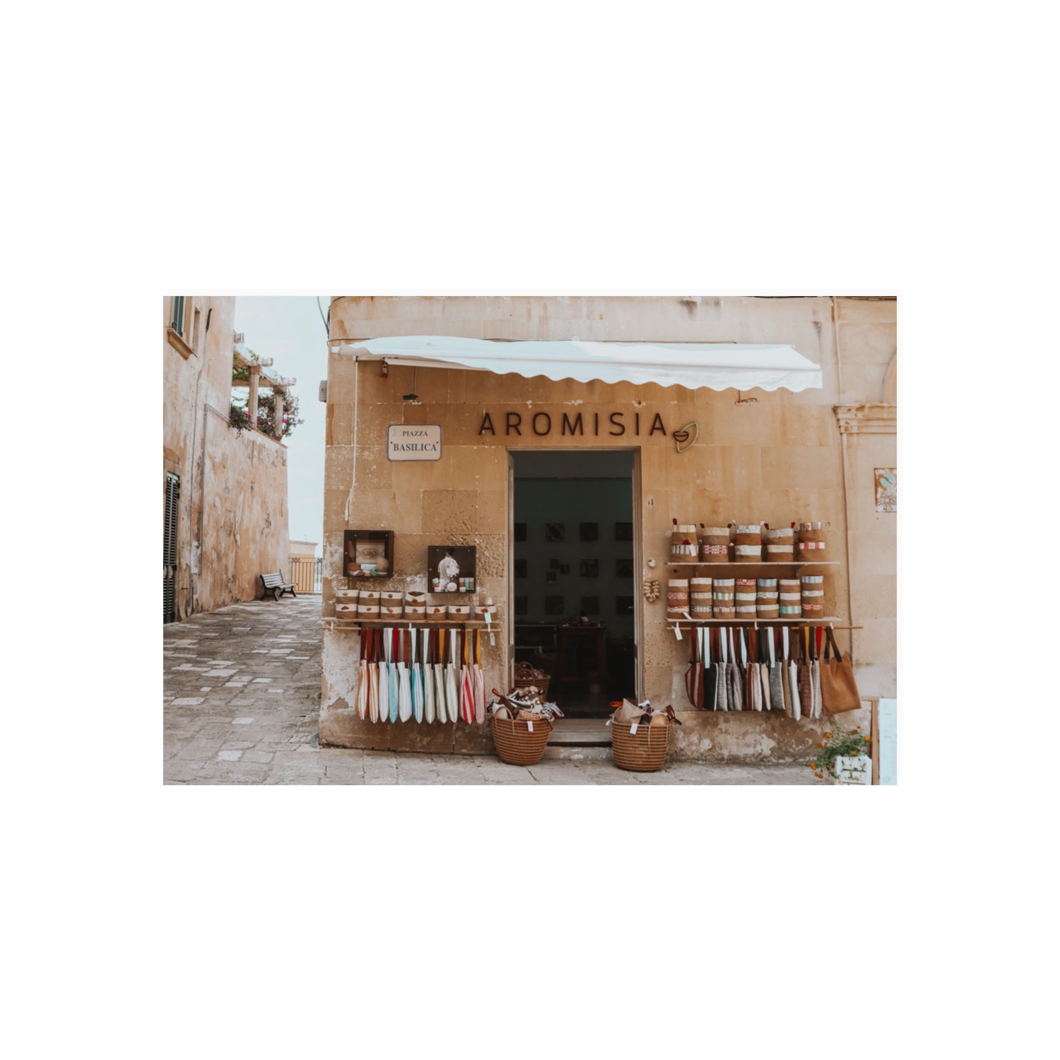 Aromisia Puglia Otranto Italian wall art 20 x 30 in unframed fine art print