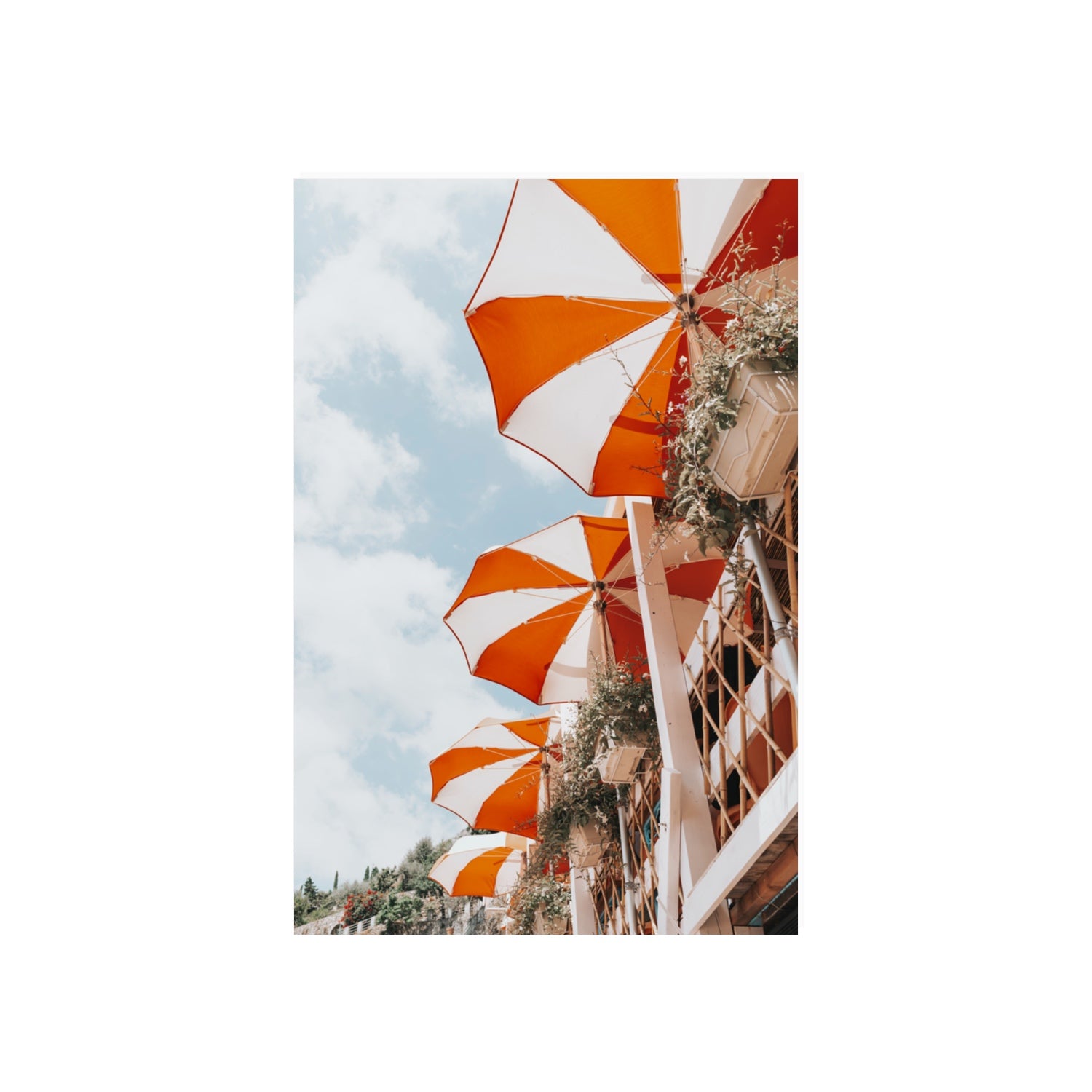 Mantienilo Semplice Positano wall art 20 x 30 in unframed fine art print