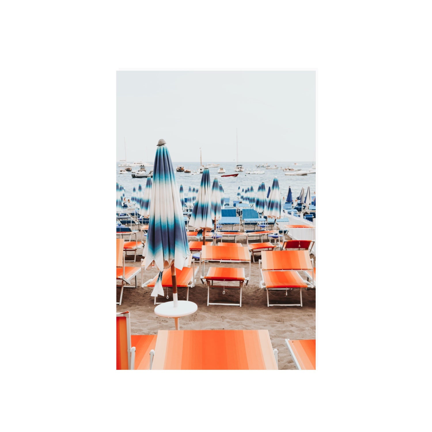 Orange Crush fine art print, Positano, Italy, 20 x 30 in, Unframed, Fine Art Print