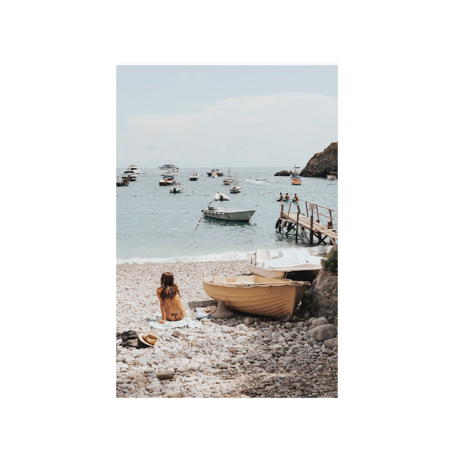 Solo Sojourn Nerano wall art 24 x 36 in unframed fine art print