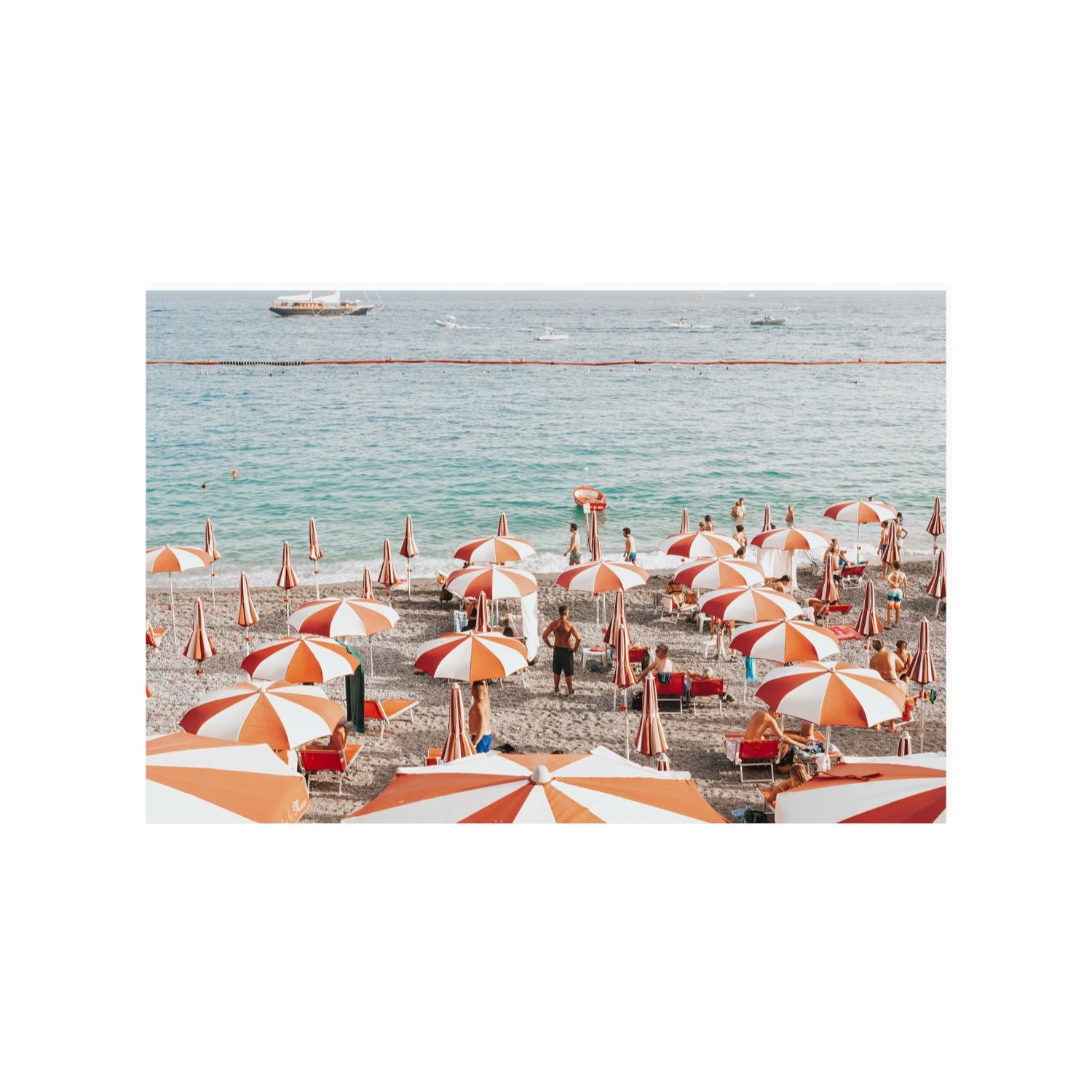 That's Amore Amalfi Mediterranean wall art 24 x 36 in unframed fine art print