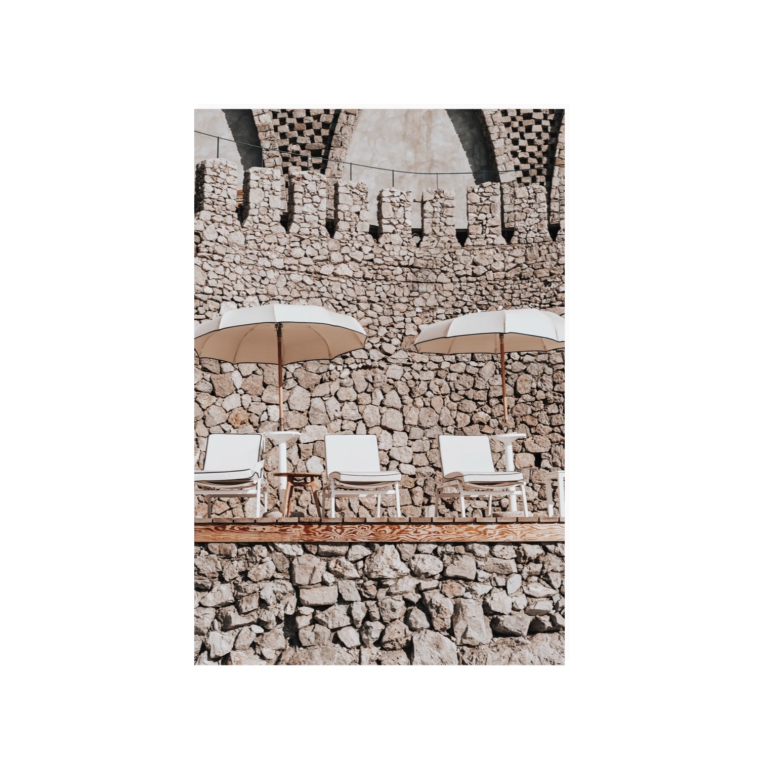 Pietra Amalfitana fine art print, Amalfi, Italy, luxury escapes artwork, 24 x 36 in, Unframed, Fine Art Print